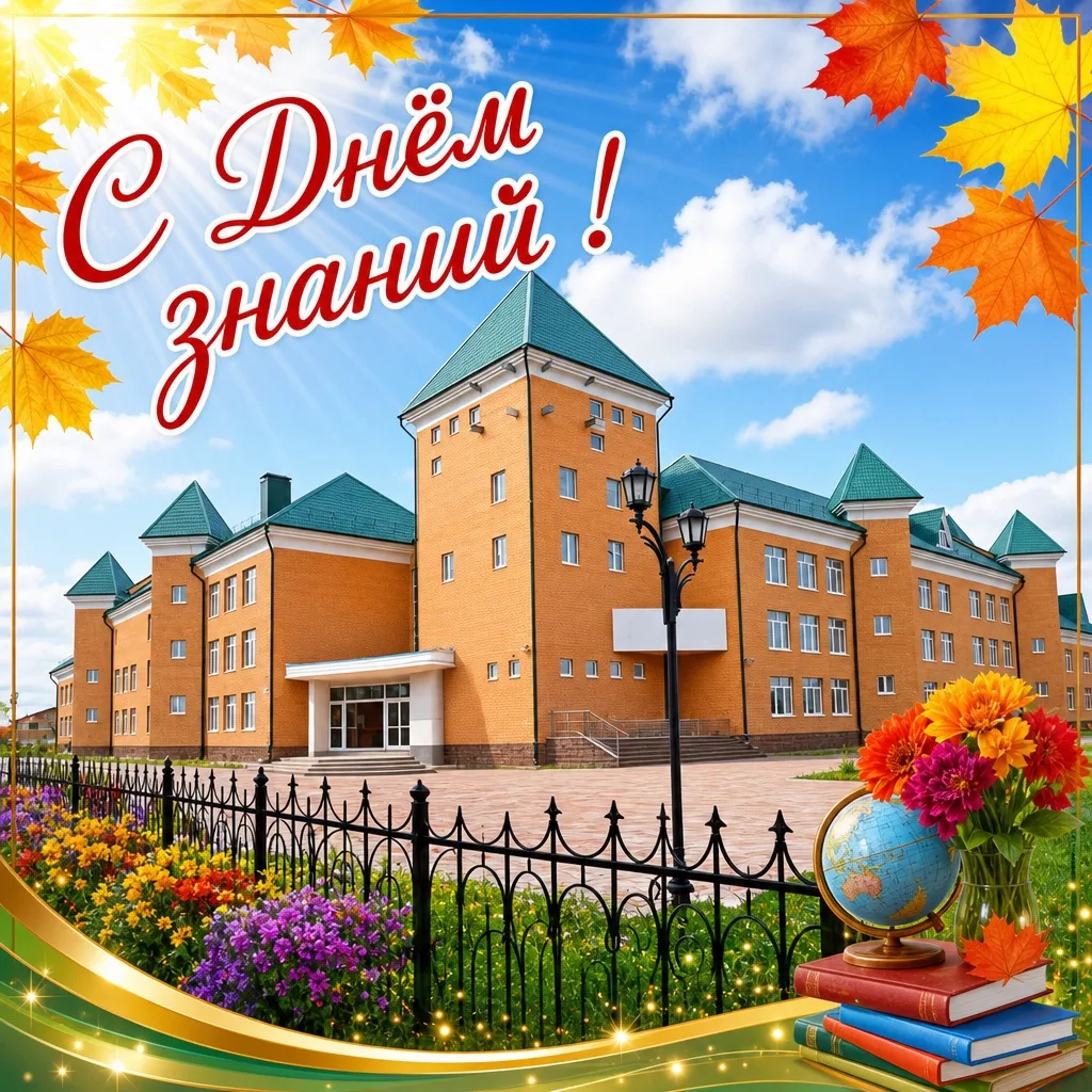 🔔 С праздником, с Днем знаний!