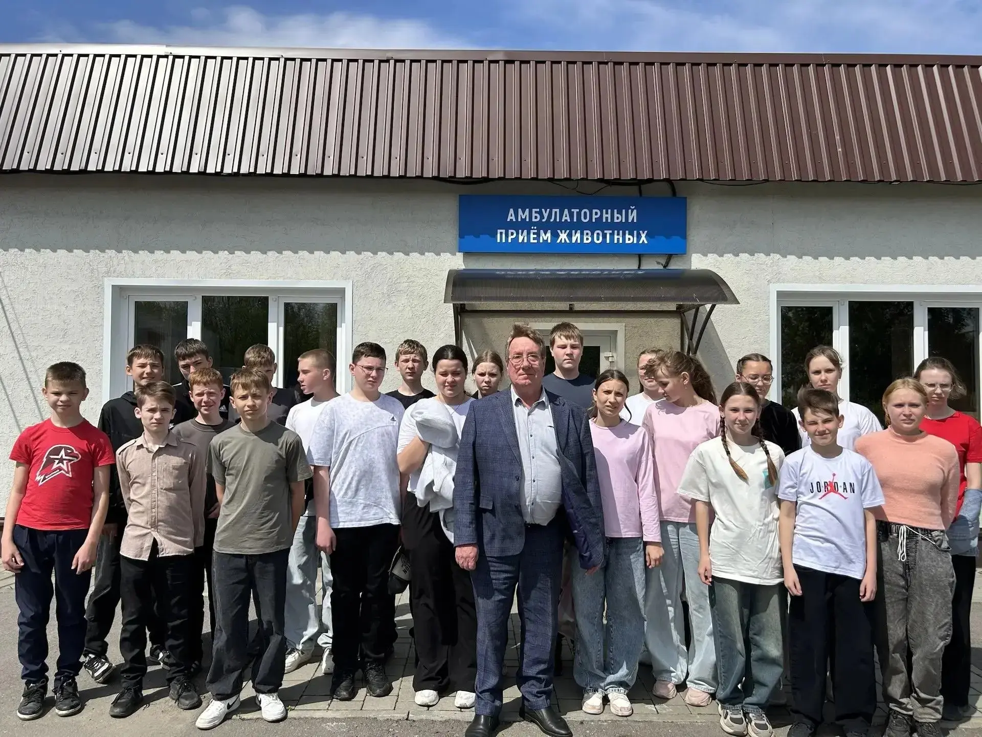 Государственная ветеринарная служба Калининского района провела работу по профориентаци...