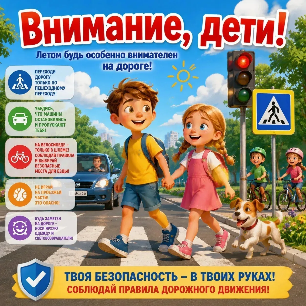 Безопасность детей – ответственность каждого взрослого 

С 18 по 25 мая проходит профилактическая ак