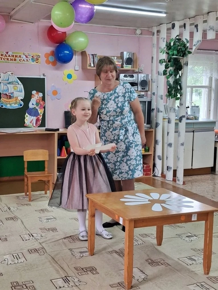 Выпускной в дошкольной группе Бекетовской школы. Пожелаем будущей первокласснице счастл...