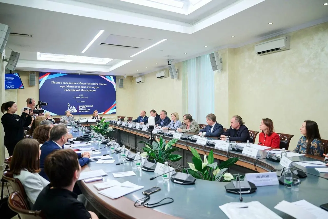 Приняла участие в первом заседании Общественного совета при Минкультуры России