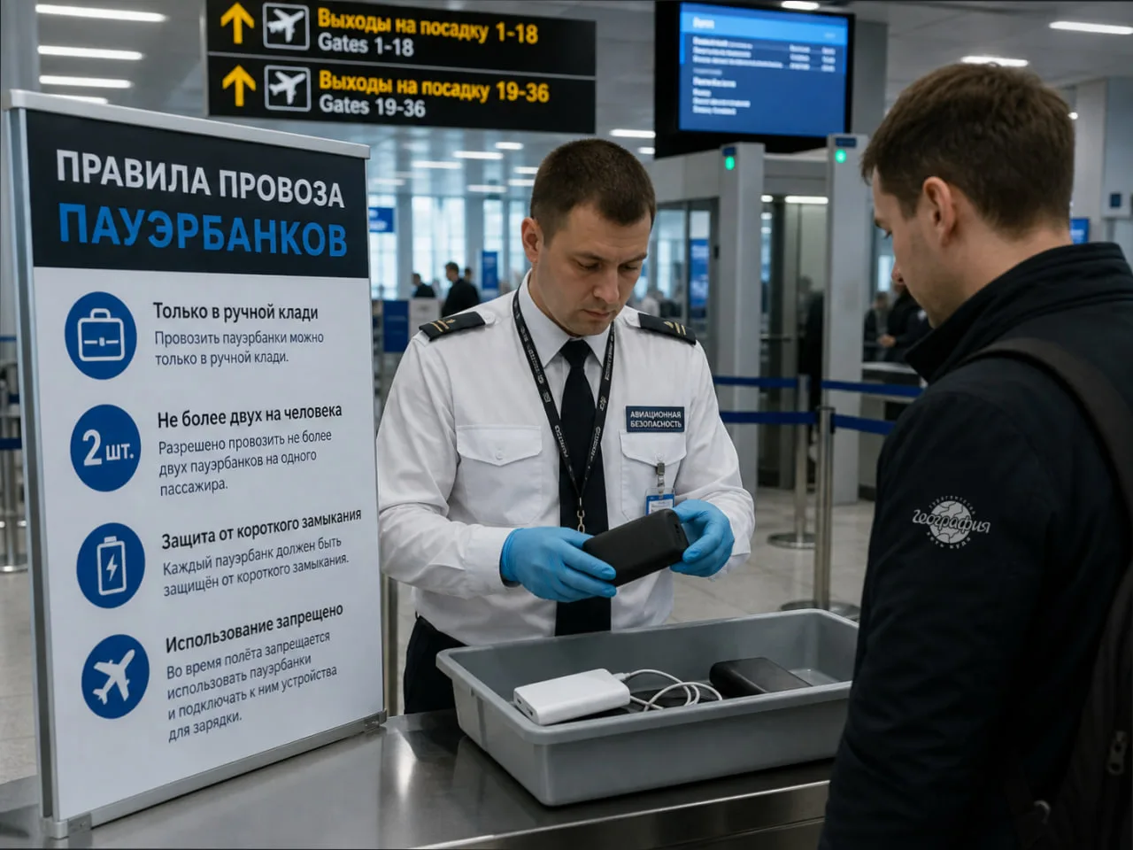 ✈️ ⚡️ «Аэрофлот» ужесточил правила с пауэрбанками в самолётах
