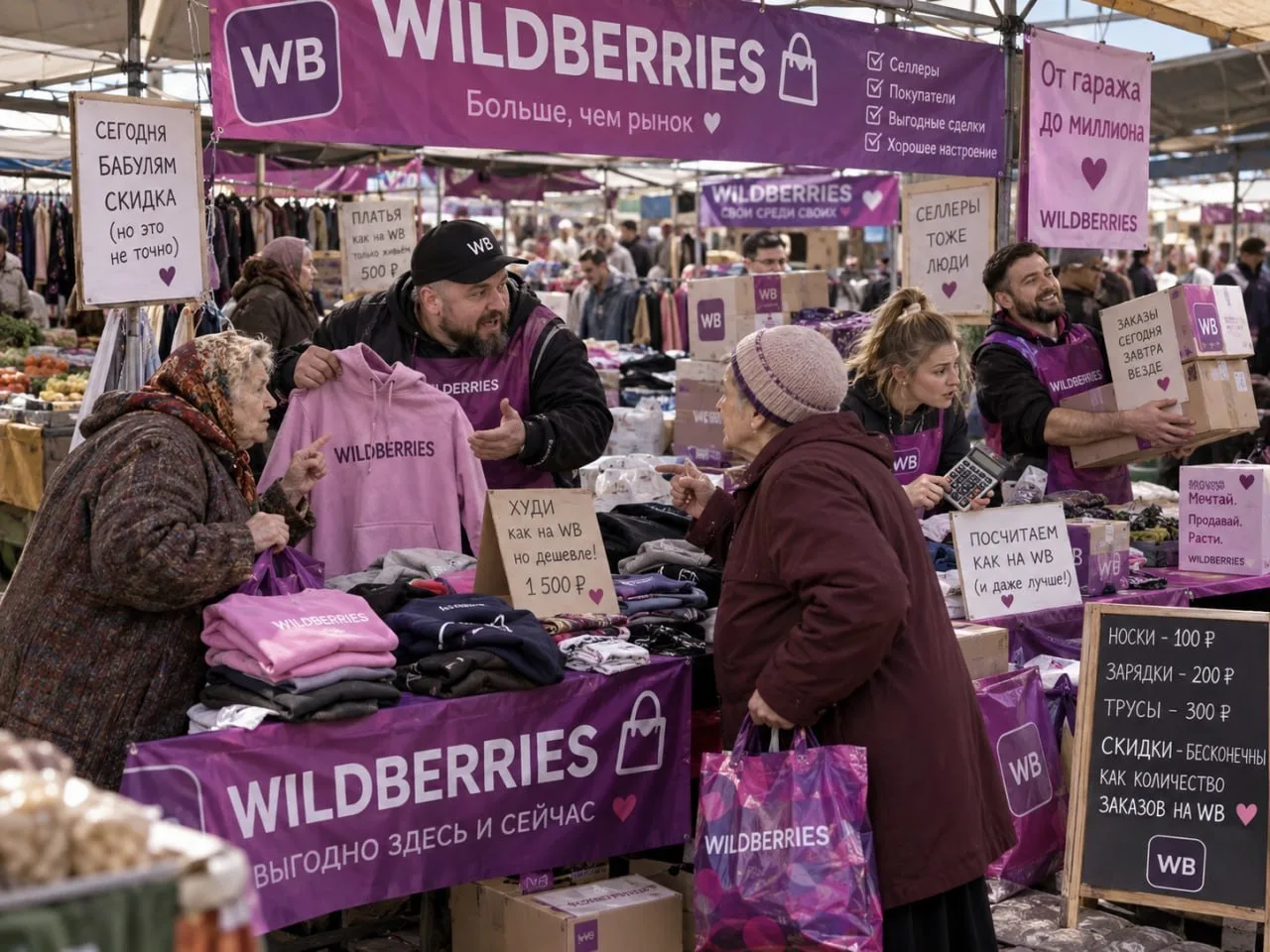 На Wildberries теперь можно торговаться, как на базаре. У любого продавца можно выпроси...