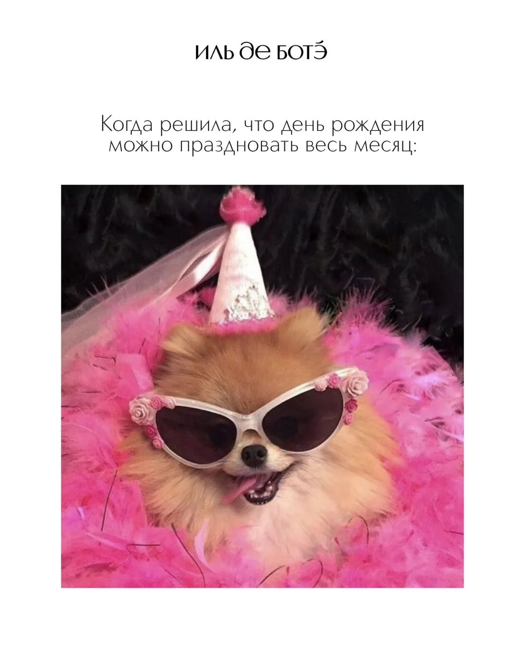 Одного дня нам показалось мало, поэтому решили праздновать день рождения весь октябрь.