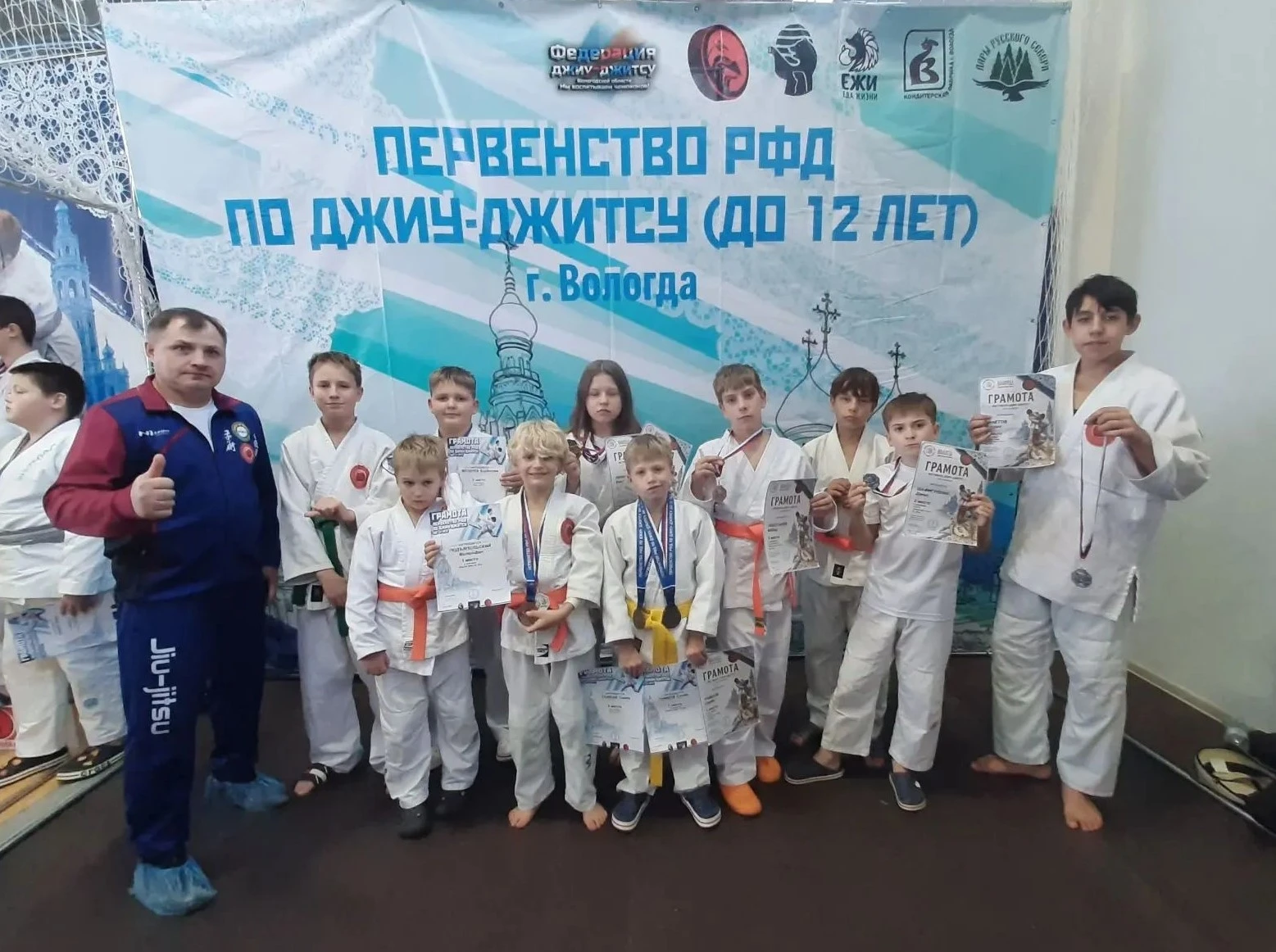 Полевский бойцы блеснули на первенстве России по джиу-джитсу