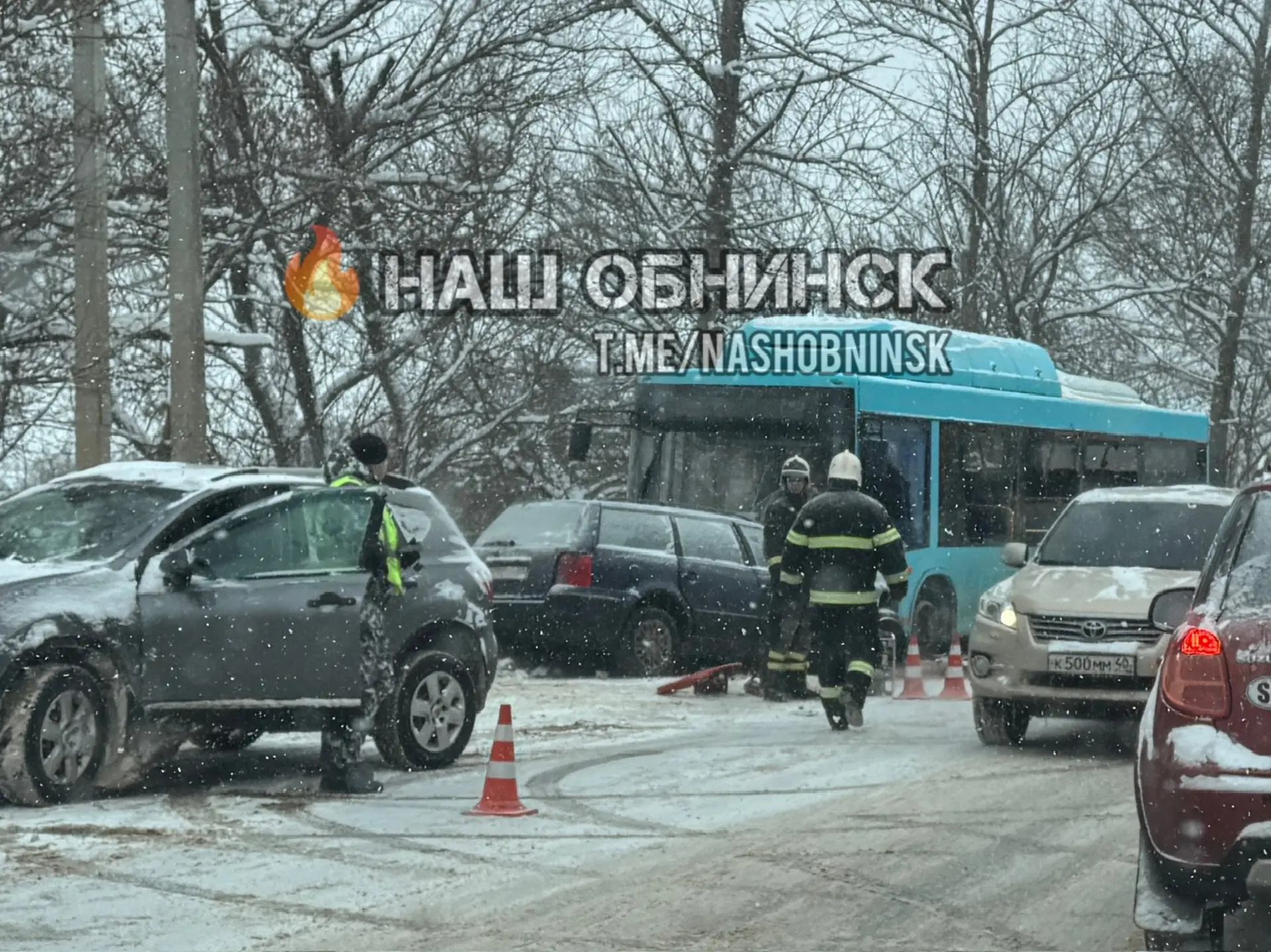 Мужчина погиб в ДТП с автобусом