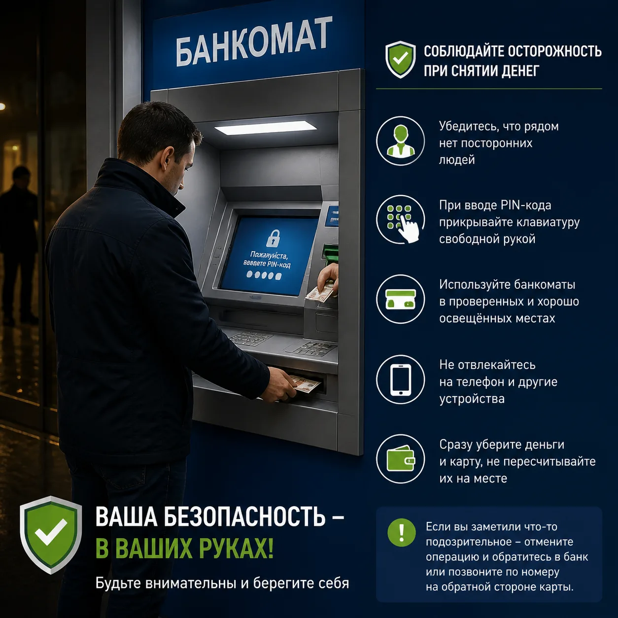 ЦБ зафиксировал всплеск мошеннических операций через банкоматы