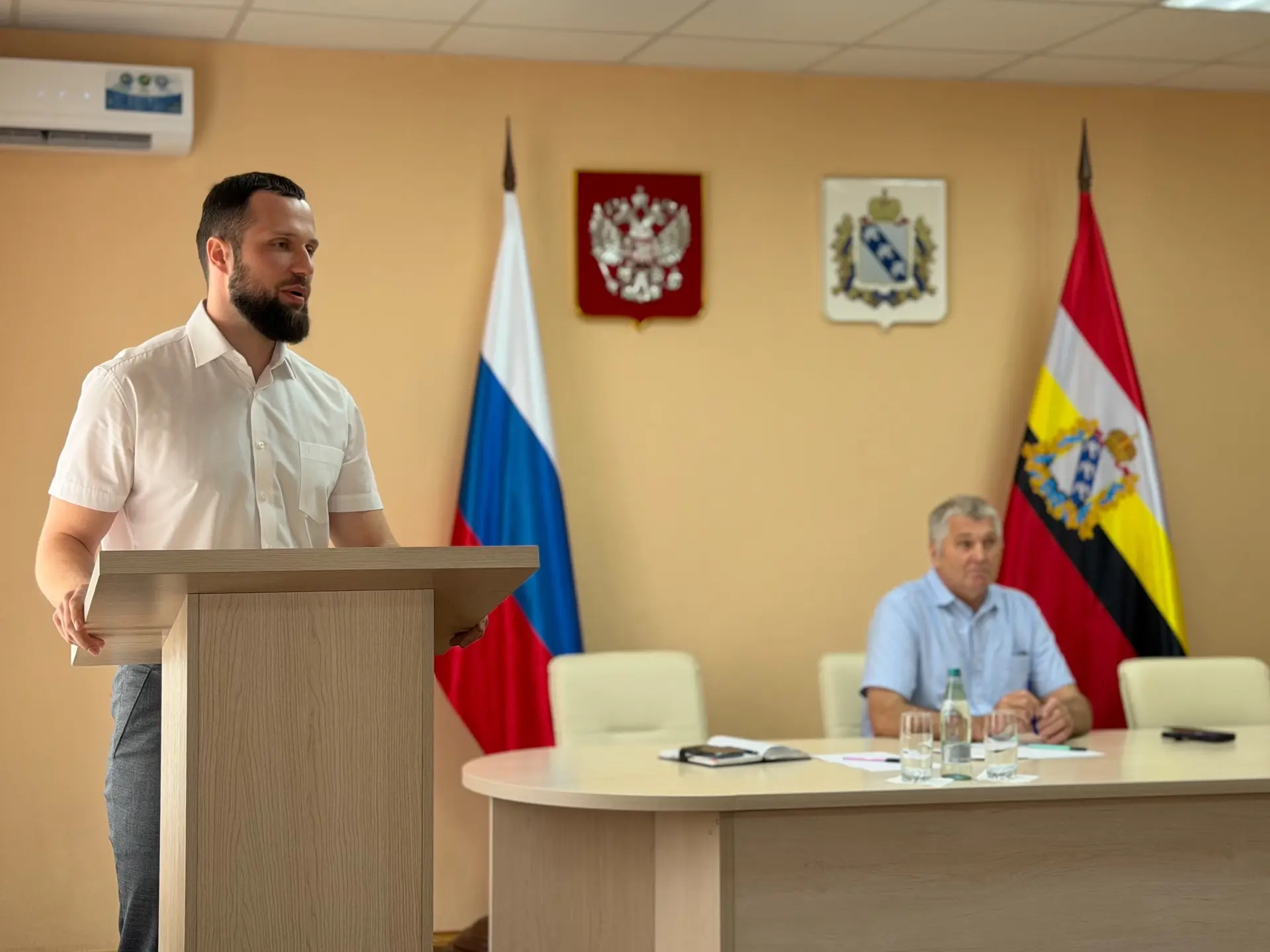 🇷🇺 На минувшей неделе провёл выездные встречи с жителями Обоянского и Беловского райо...