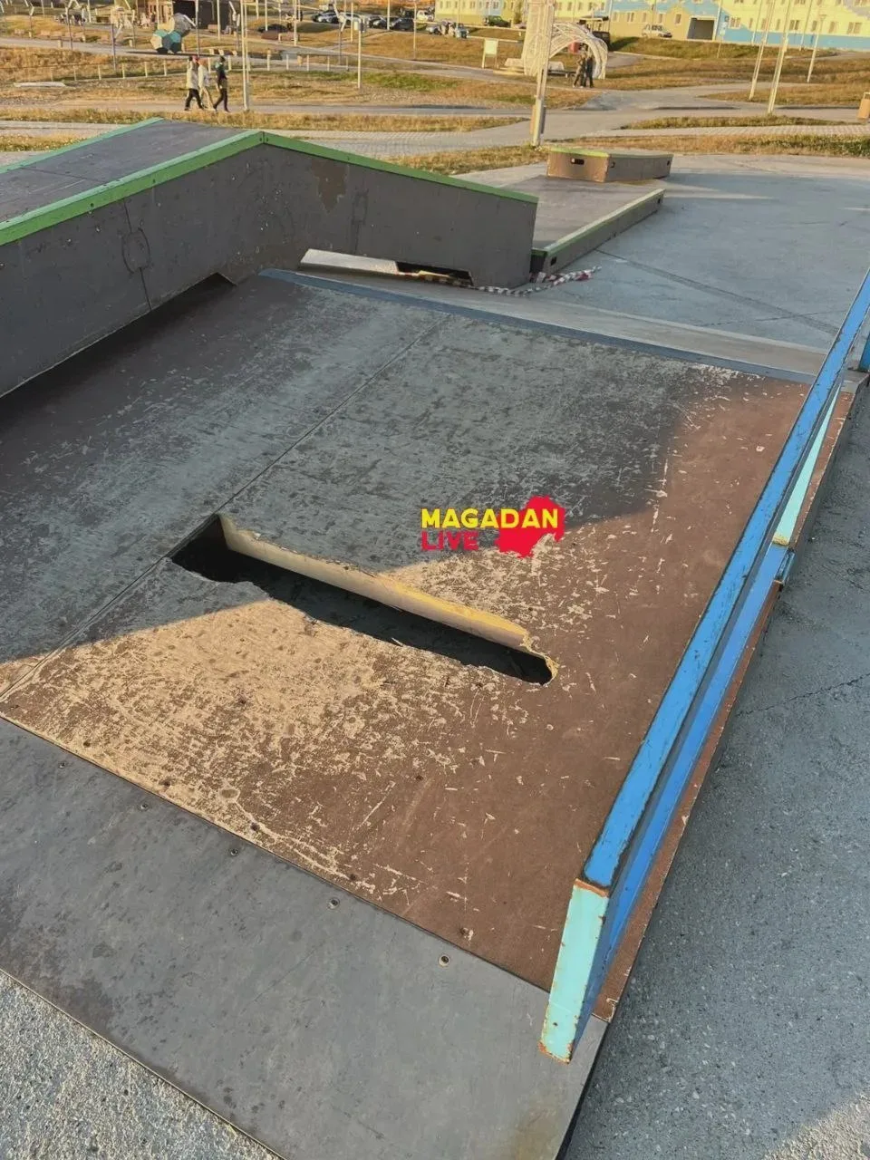 🛹 В скейт-парке парка Маяк нужно менять фанеру