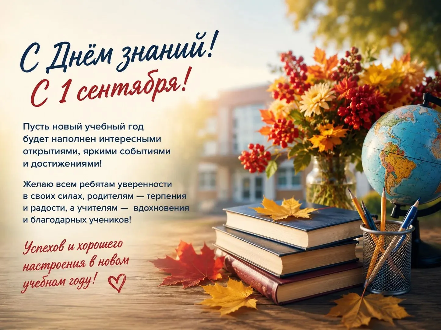📚 С Днём знаний! С 1 сентября!