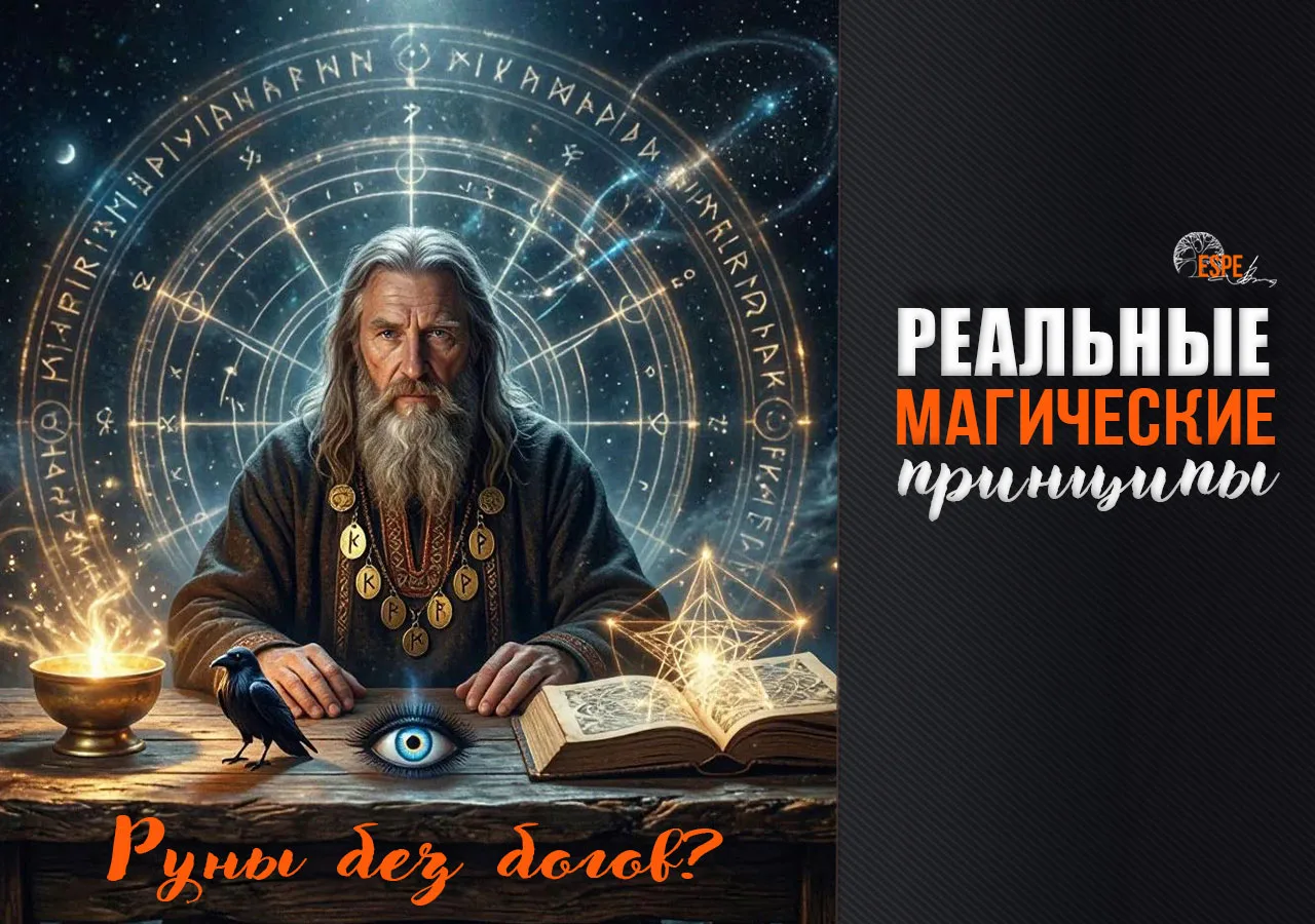 Руны без богов? Скажи это Одину в лицо. Слабо?