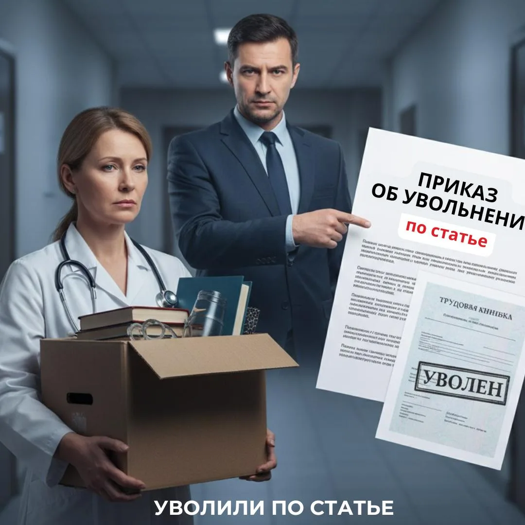 ❗️Когда врача увольняют «по статье», это почти всегда подается как окончательная точка, как ситуация