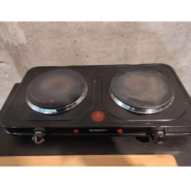 Отзыв: Плитка электрическая Scarlett 2 конфорки SC HP700S32 2000 W за 1800 руб.