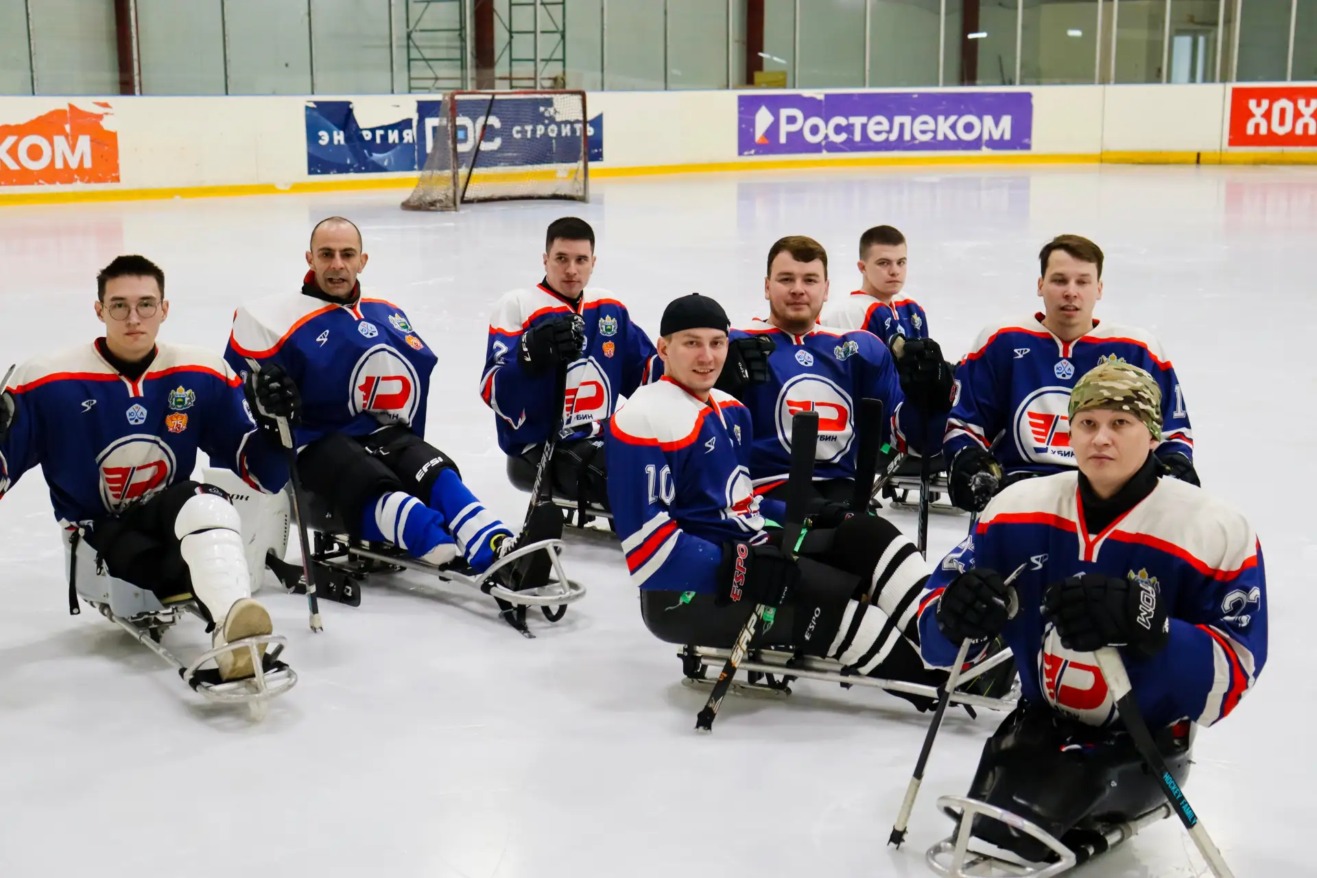 🇷🇺 Турнир по следж-хоккею «Стальной лёд Сибири» 🏒