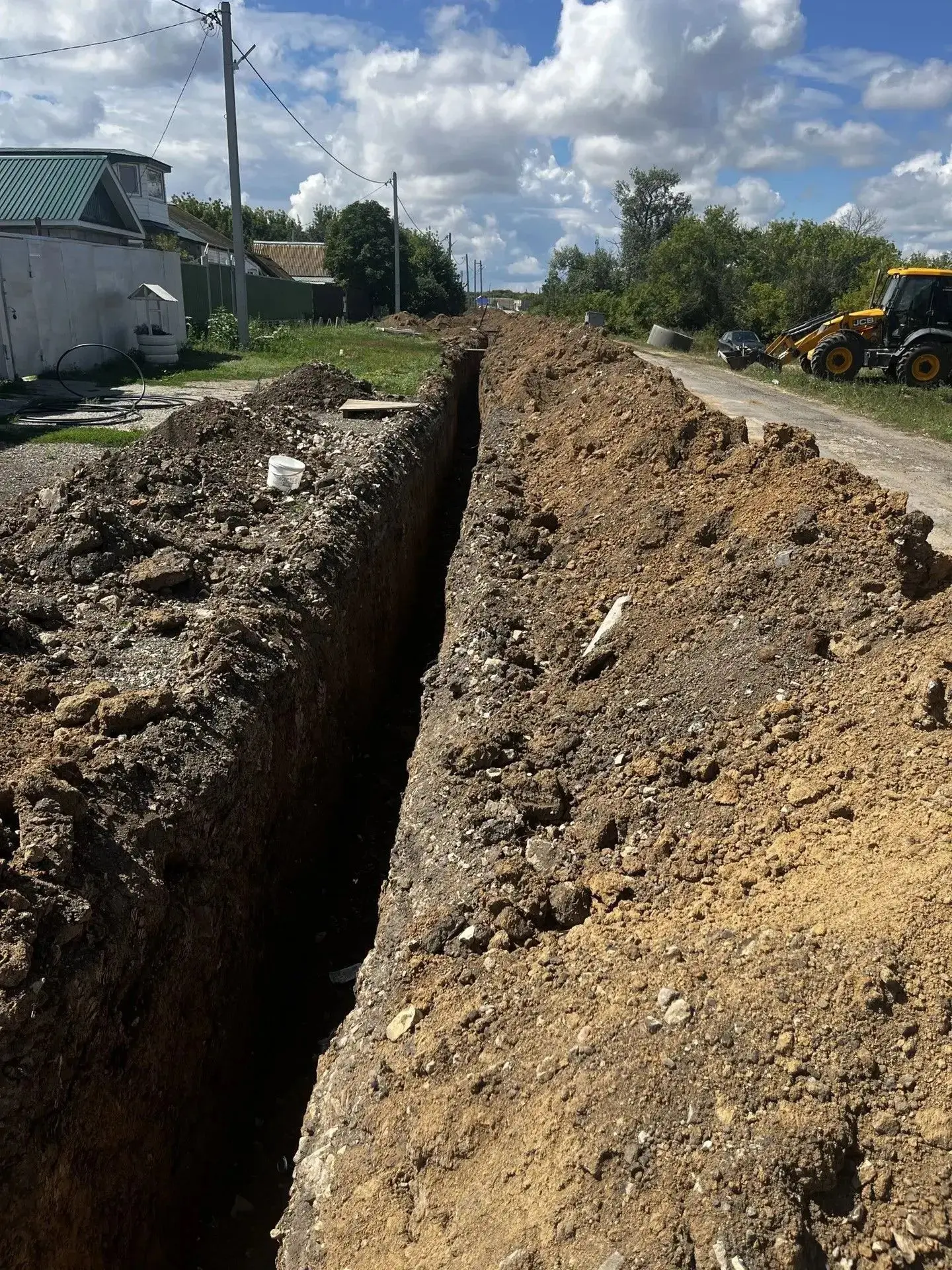 В селе Андреевка ведутся работы по ремонту водопровода