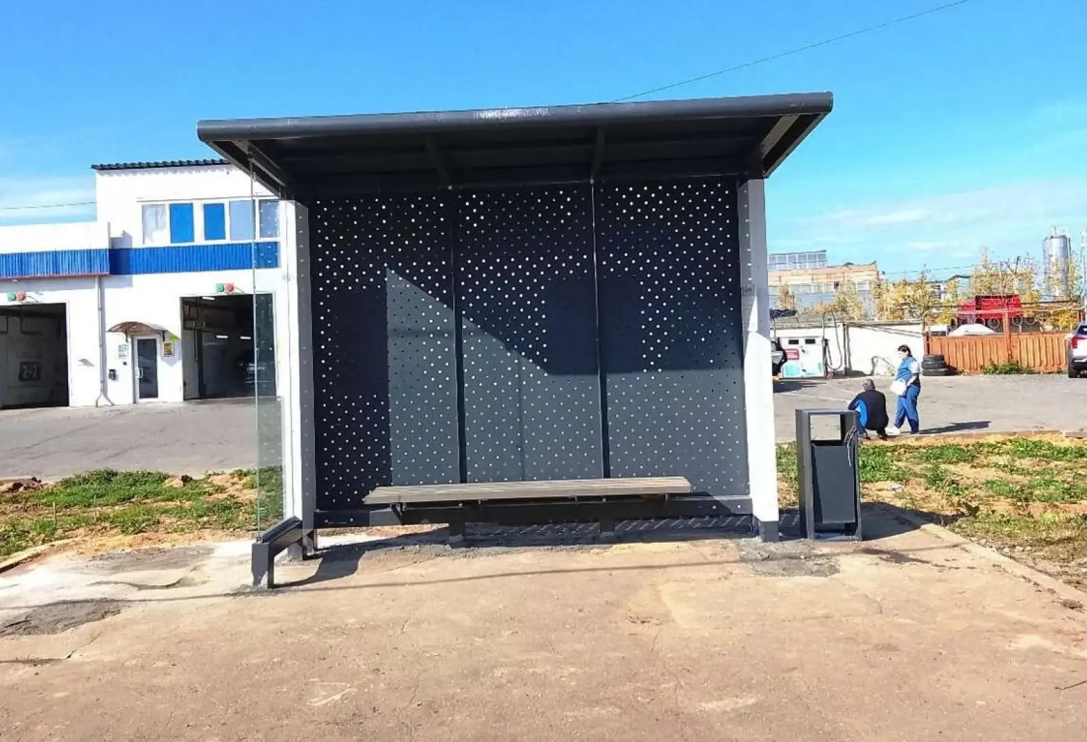🚌 Остановки в Климовске стали комфортнее