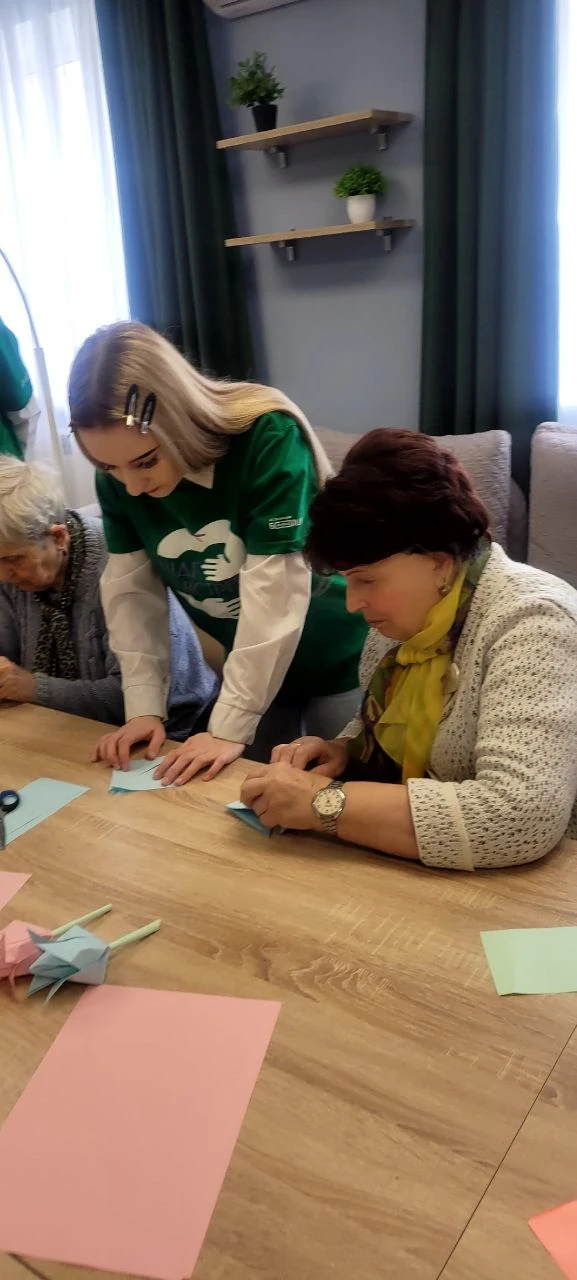 ❤Добрые встречи   Волонтеры проекта «Шаг навстречу» - социальное волонтёрство студенты ЕТЖТ - филиал
