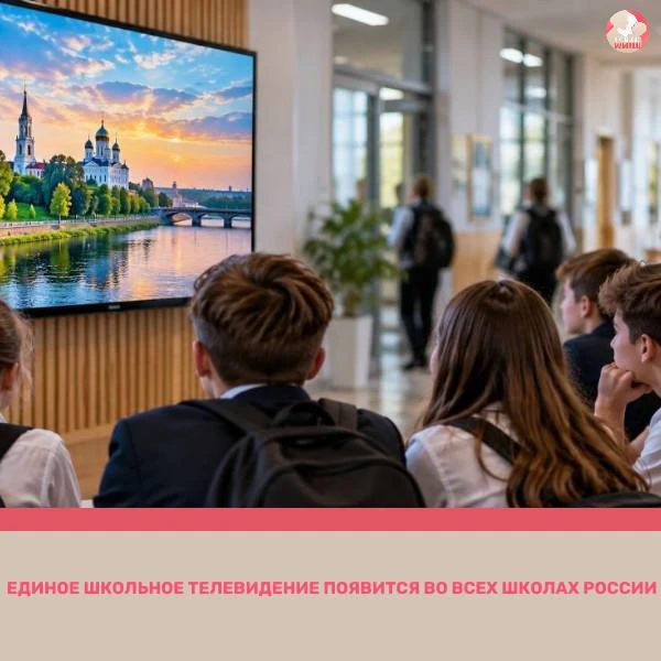 📺 Единое школьное телевидение появится во всех школах России с 2027 года