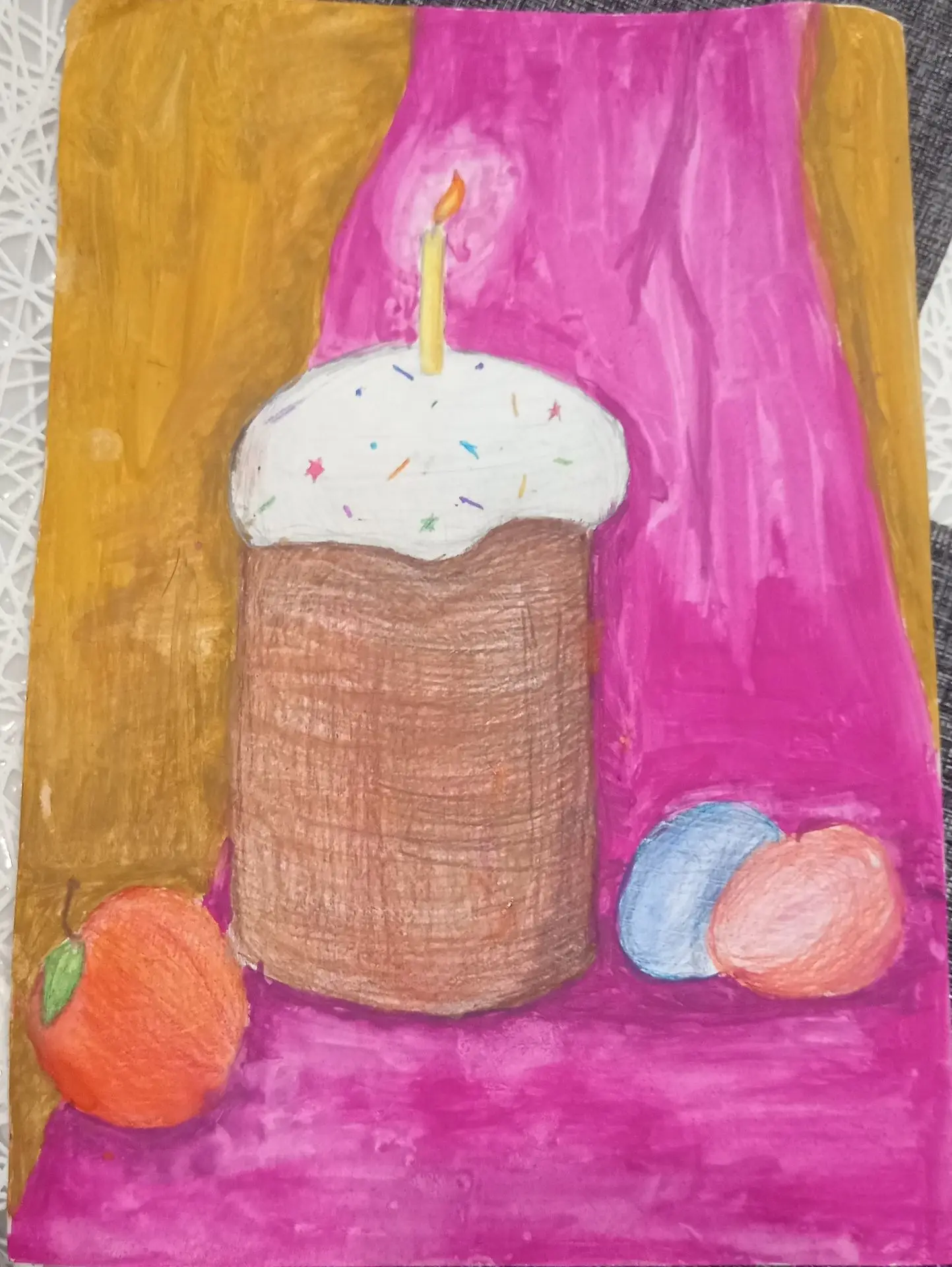Завершает наш пасхальный конкурс работа Дарьи Момот, 13 лет, школа № 17!  Друзья, прием работ заверш