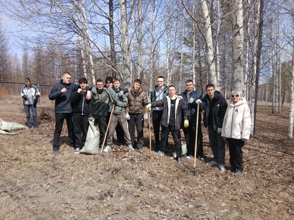 С 4 по 7 мая 2026 года в городе прошёл общегородской субботник, в котором Байкало-Амурский институт 