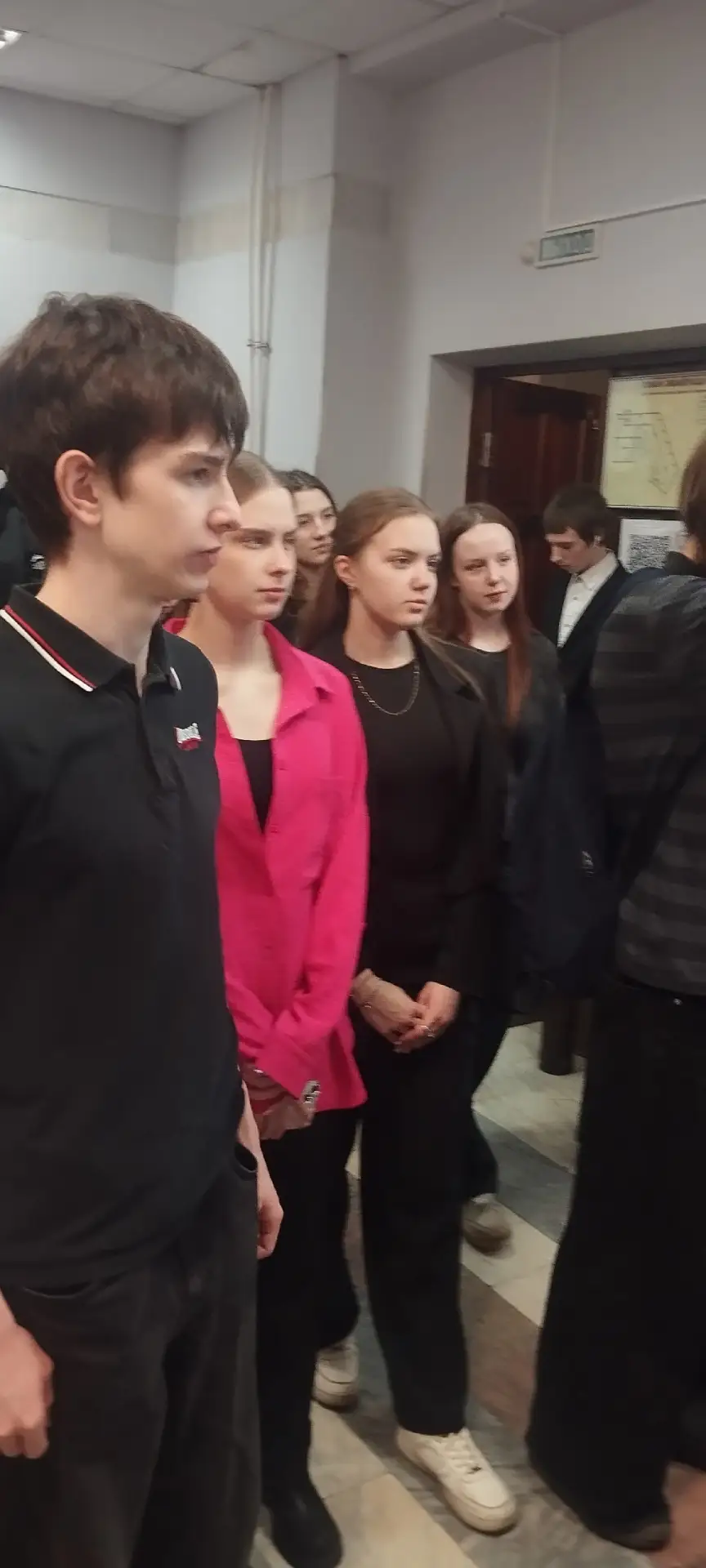 17 марта ученики 10б класса в рамках патриотического направления воспитательной работы посетили Музе