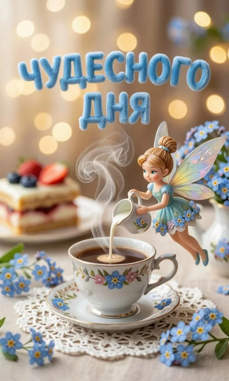 Доброе утро. Хорошего дня и отличного настроения!