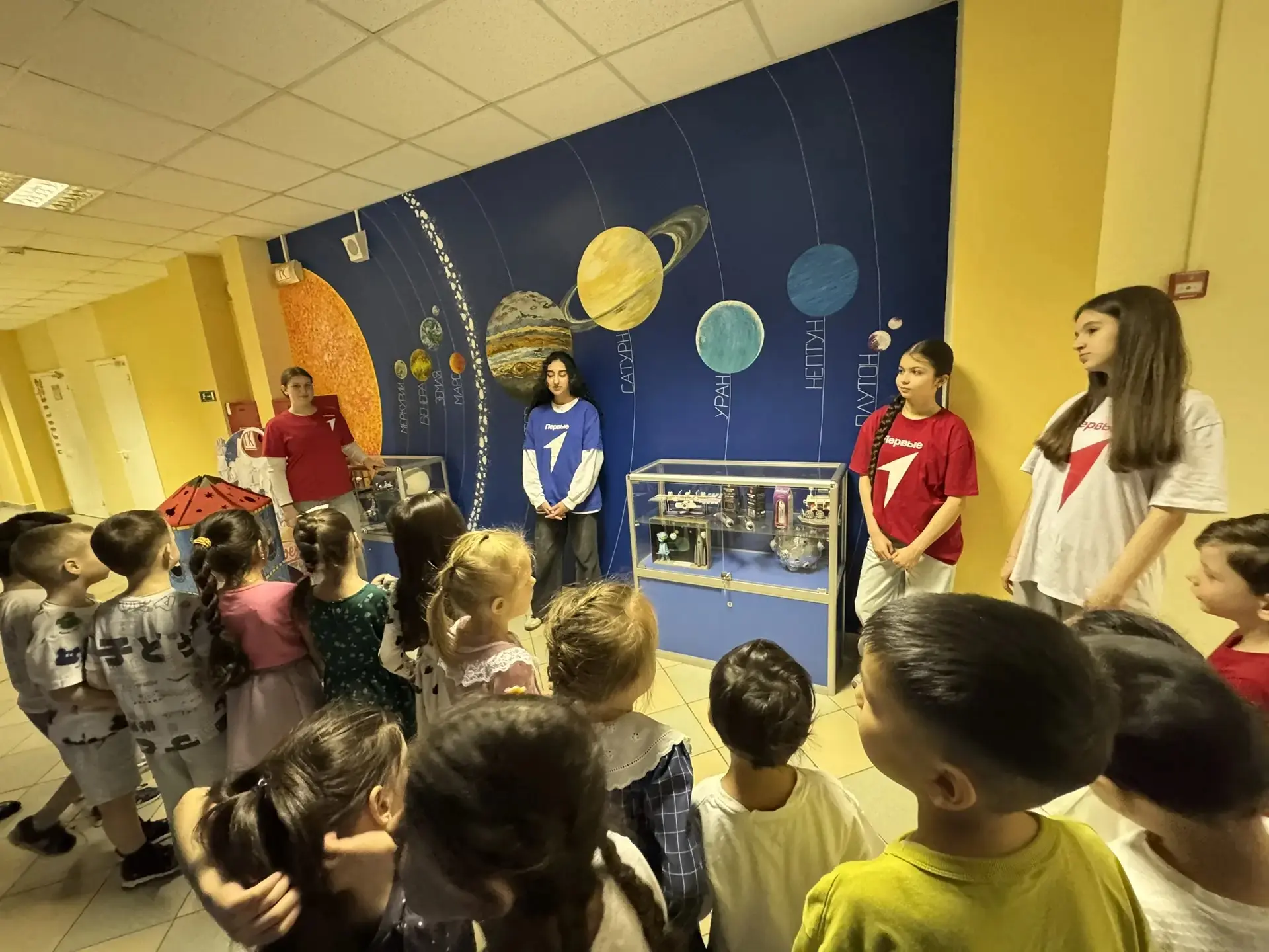 🚀В честь Дня космонавтики активисты первичного отделения «Движение Первых» совместно с воспитателями
