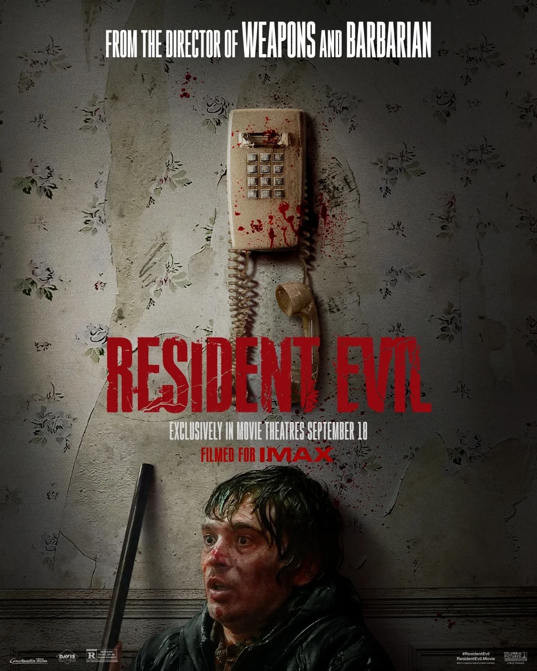 Компания Sony Pictures представила новые постеры фильма Resident Evil.