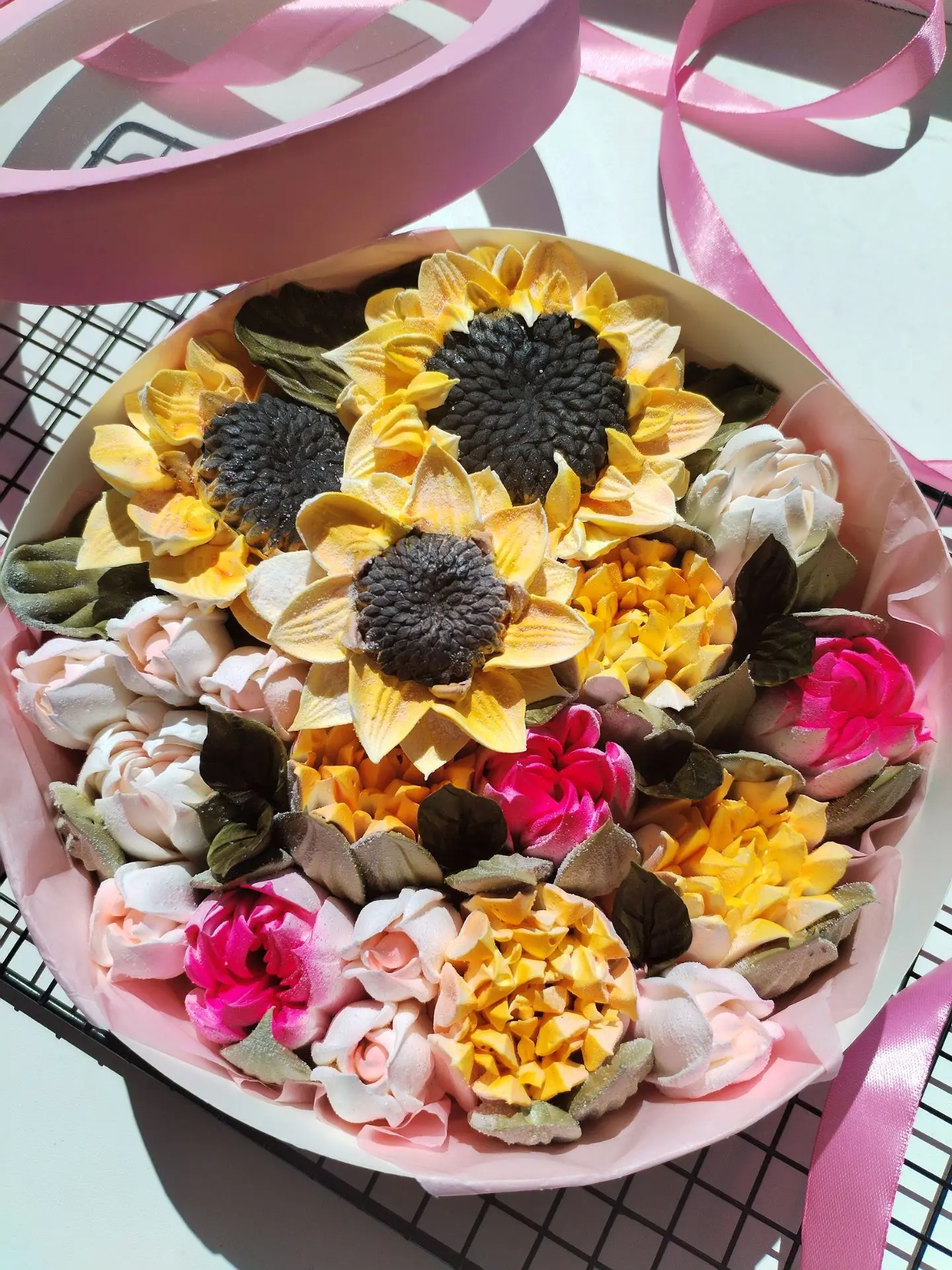Сегодня была такая красота, которая и радует глаз, и хочется съесть! 😍