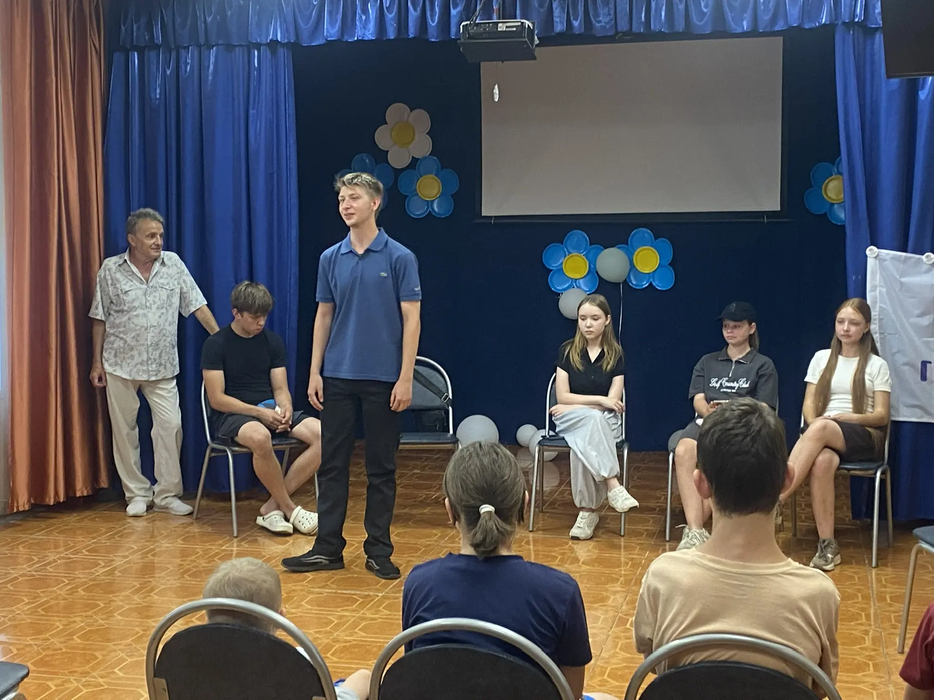 🎭 Сегодня в нашем центре состоялась встреча с интересным  человеком!

В гостях у наших воспитаннико