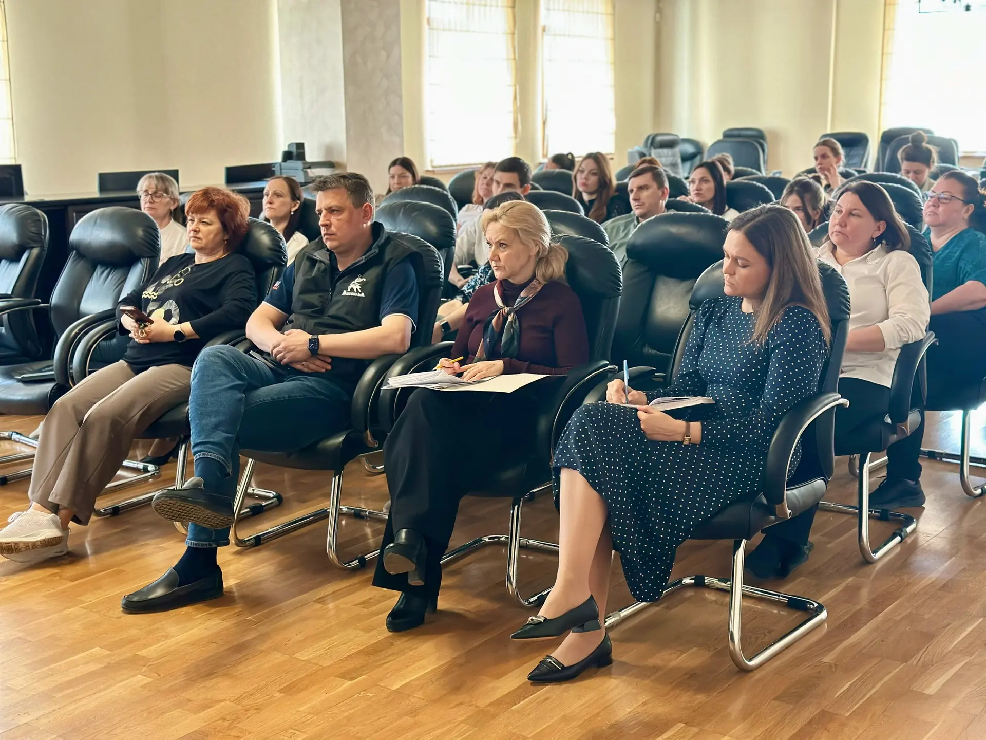 На этой неделе собрались в полном составе на традиционном совещании   В этот раз в центре внимания –