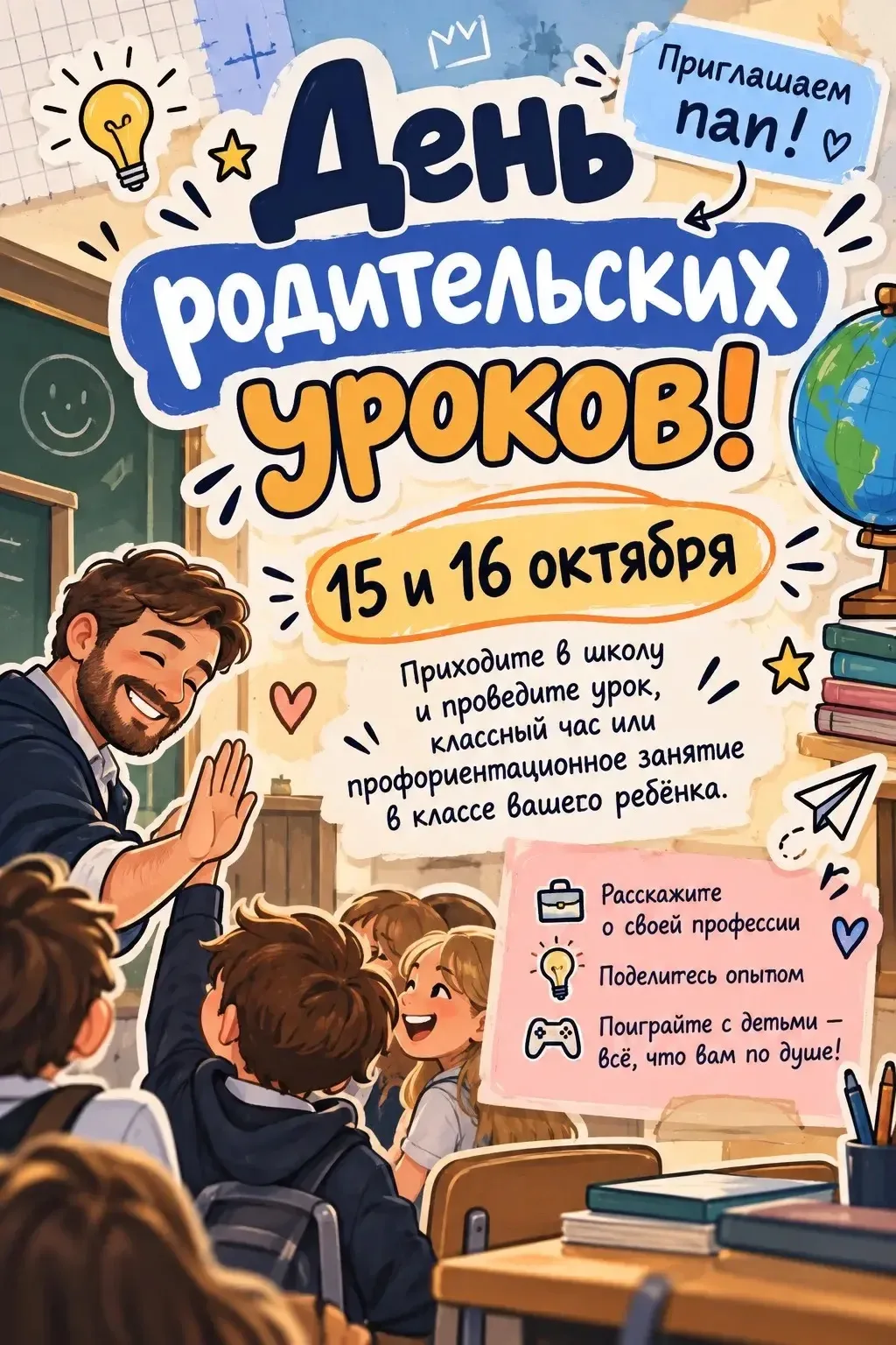 Уважаемые папы! 🙂