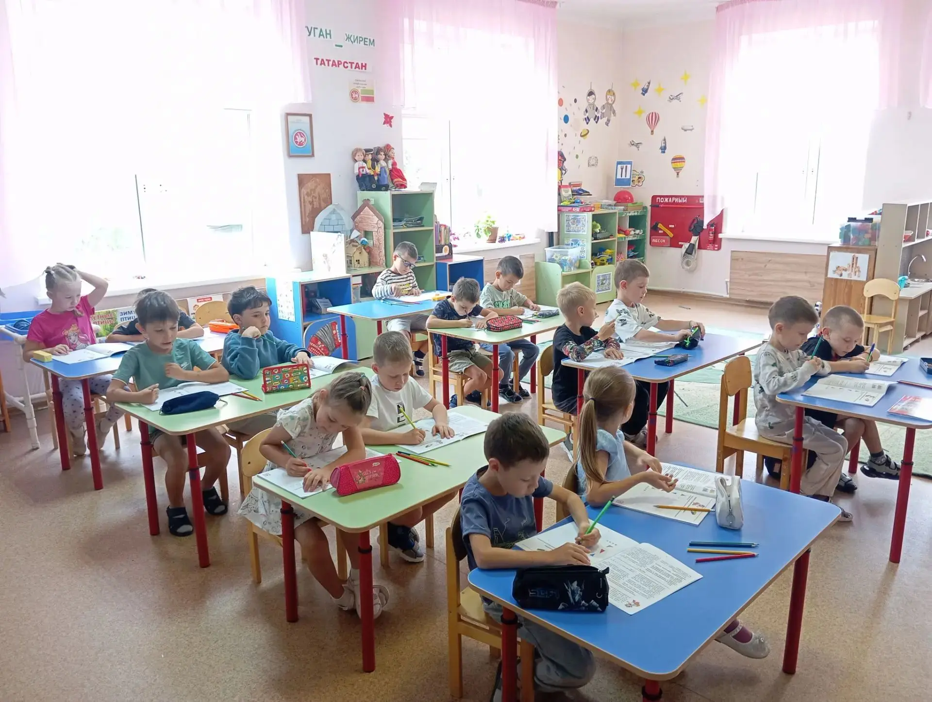 Сегодня воспитанники группы
