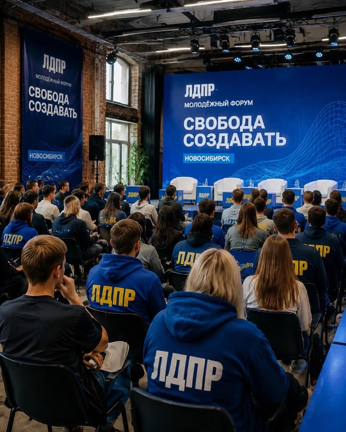Молодёжь должна иметь возможность создавать и развиваться у себя в регионе!