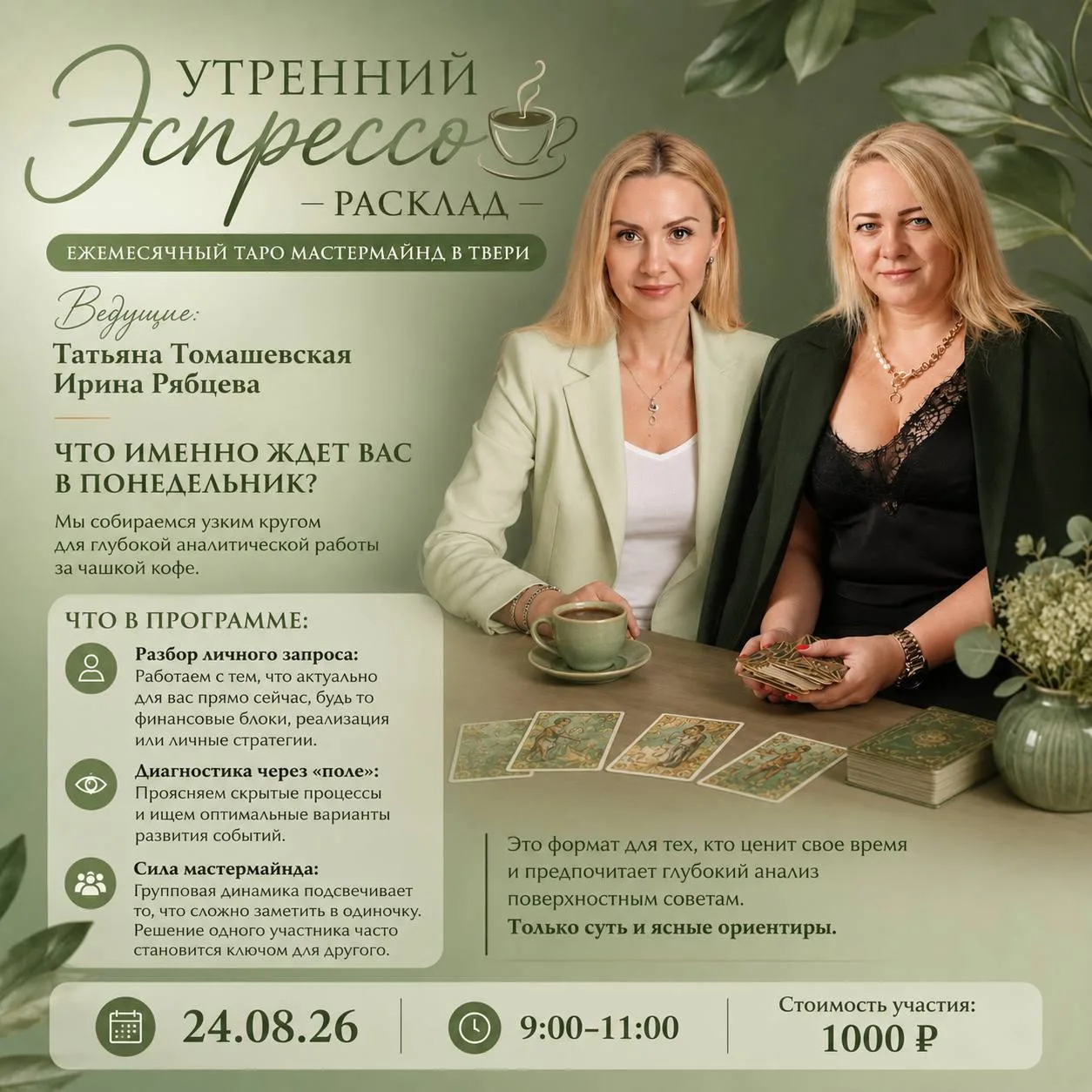 Что вы обычно делаете в понедельник в 9:00 утра?