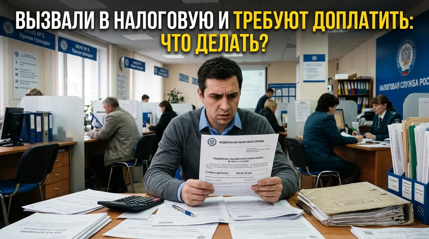 Вас вызывают в налоговую. В уведомлении: «дайте пояснения», «разрывы», «самозанятые», «...
