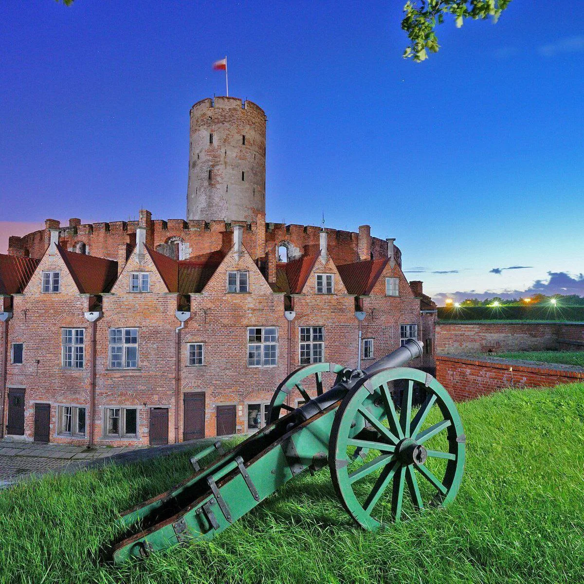 🏰Крепость Вейксельмюнде, Гданьск, Польша. Дата постройки: 1482 год.
