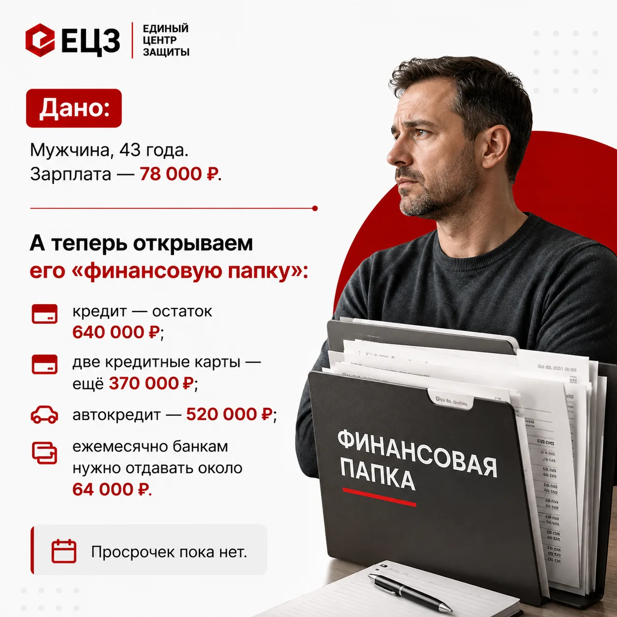 Сегодня вы — юрист ЕЦЗ. Берём клиента в работу или отправляем домой? 👀