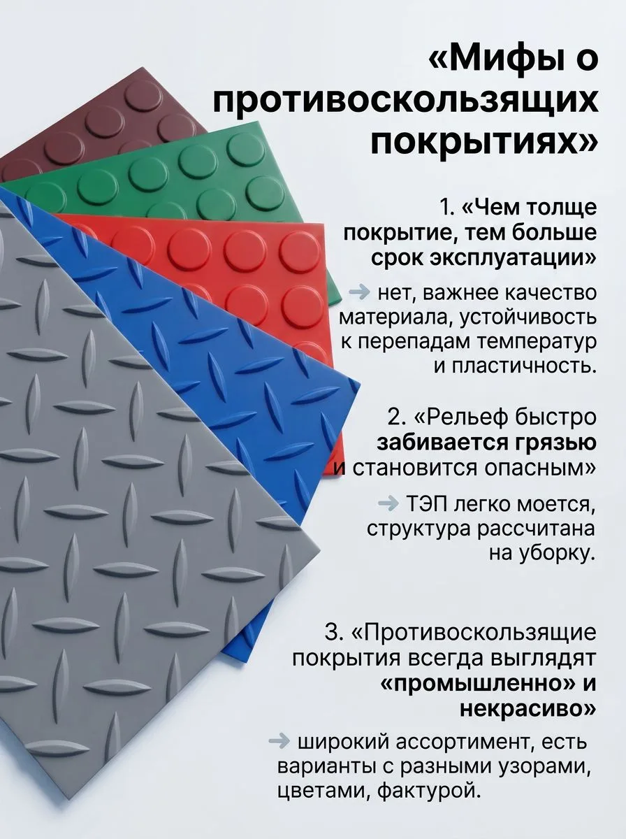 ❌ Мифы, из за которых вы можете выбрать не то покрытие.