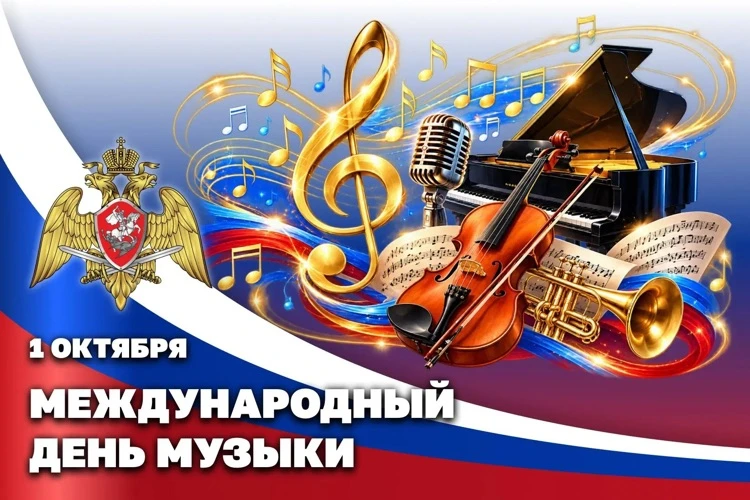 🎶1 октября - Международный день музыки