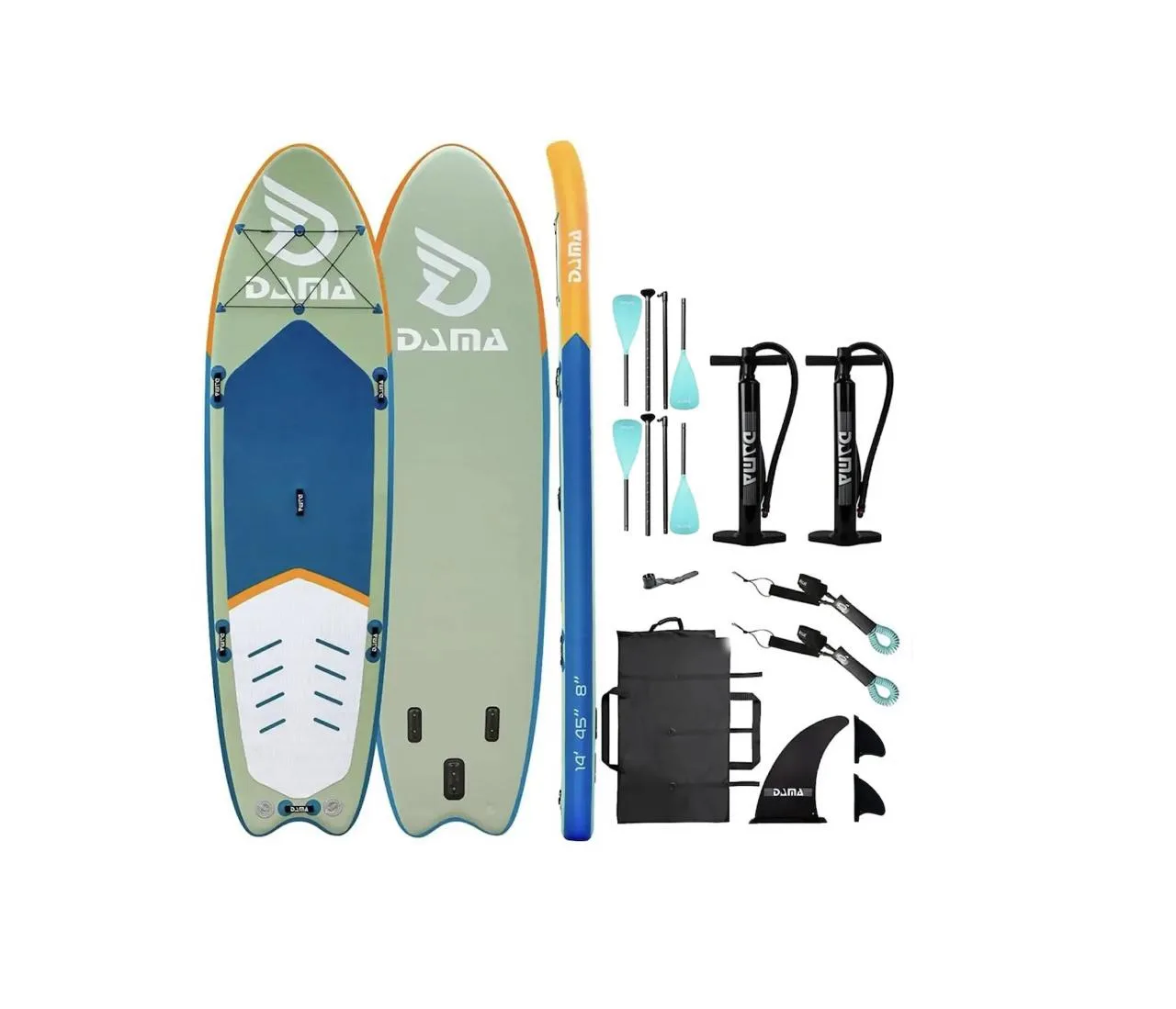 Sup-доска Dama Fresh Water Family 14'0"
🧾26990 Руб. 🏷️

📦Комплектация:
•Sup-доска
•Весло двойное 