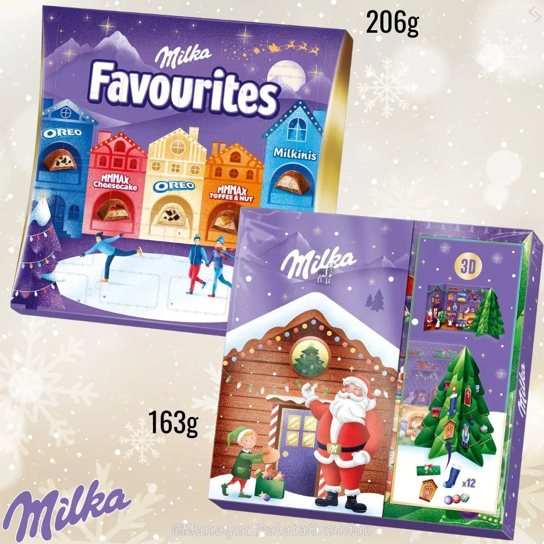 🇩🇪Адвент-календарь  Milka Favourites