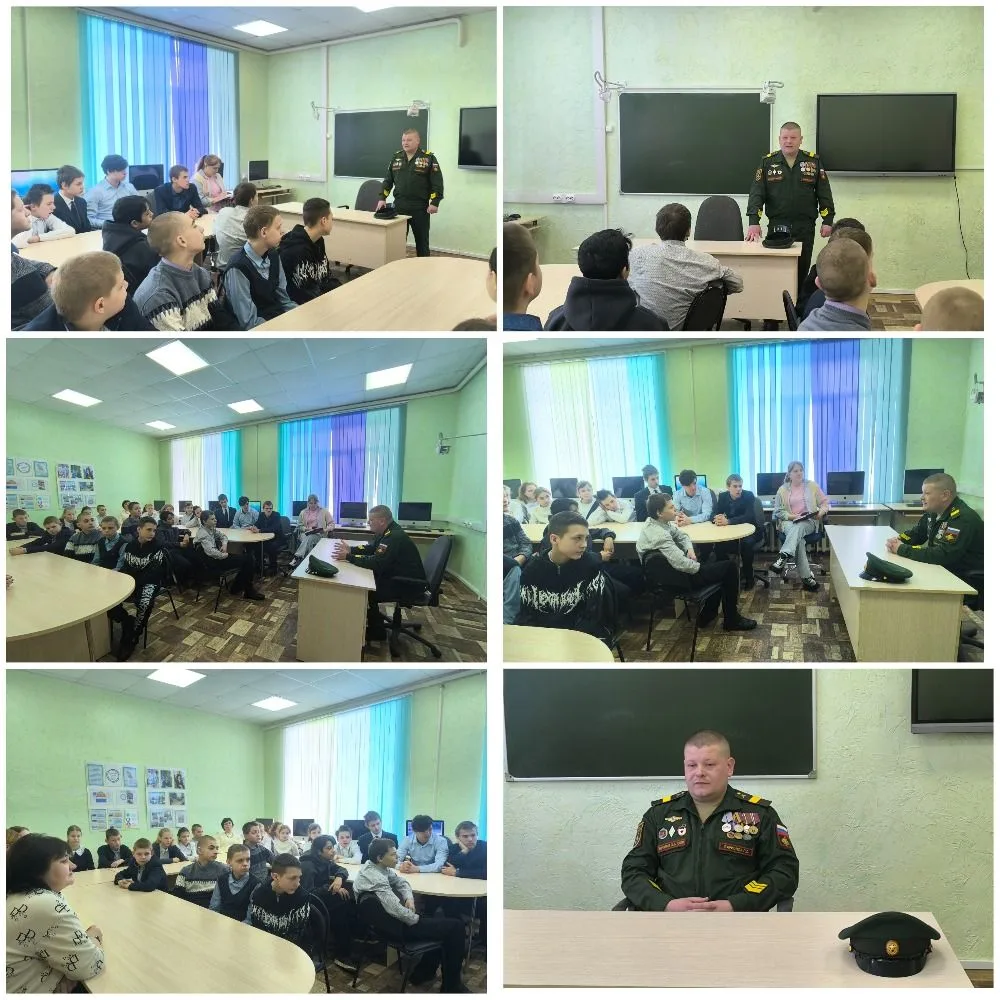 В рамках акции "Наши Защитники Отечества" сегодня в нашей школе прошла встреча с ветера...