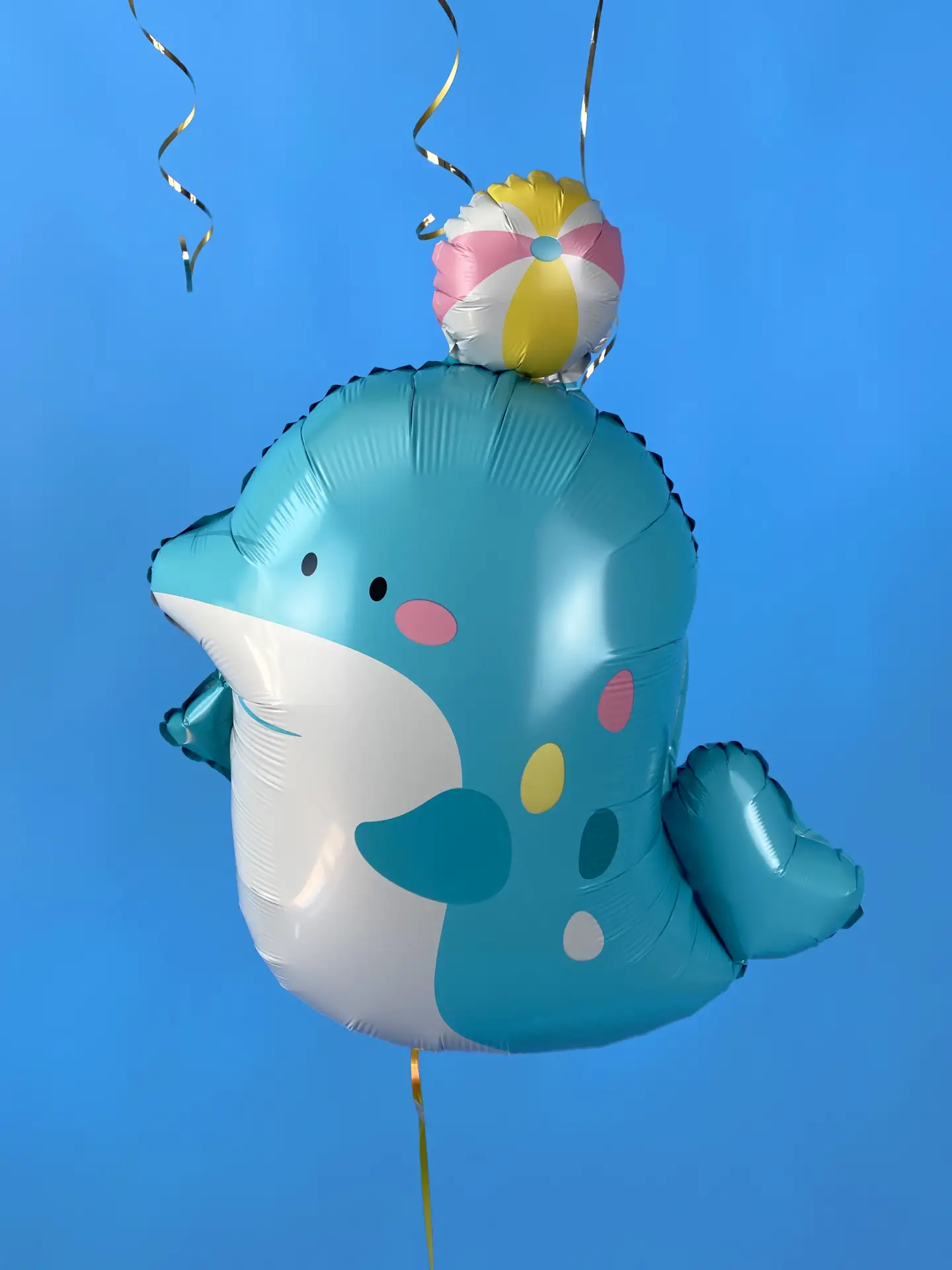 ✨НОВИНКА

Дельфинчик с ярким мячом для морского тематического оформления 🐬

💜 Надувается через вст