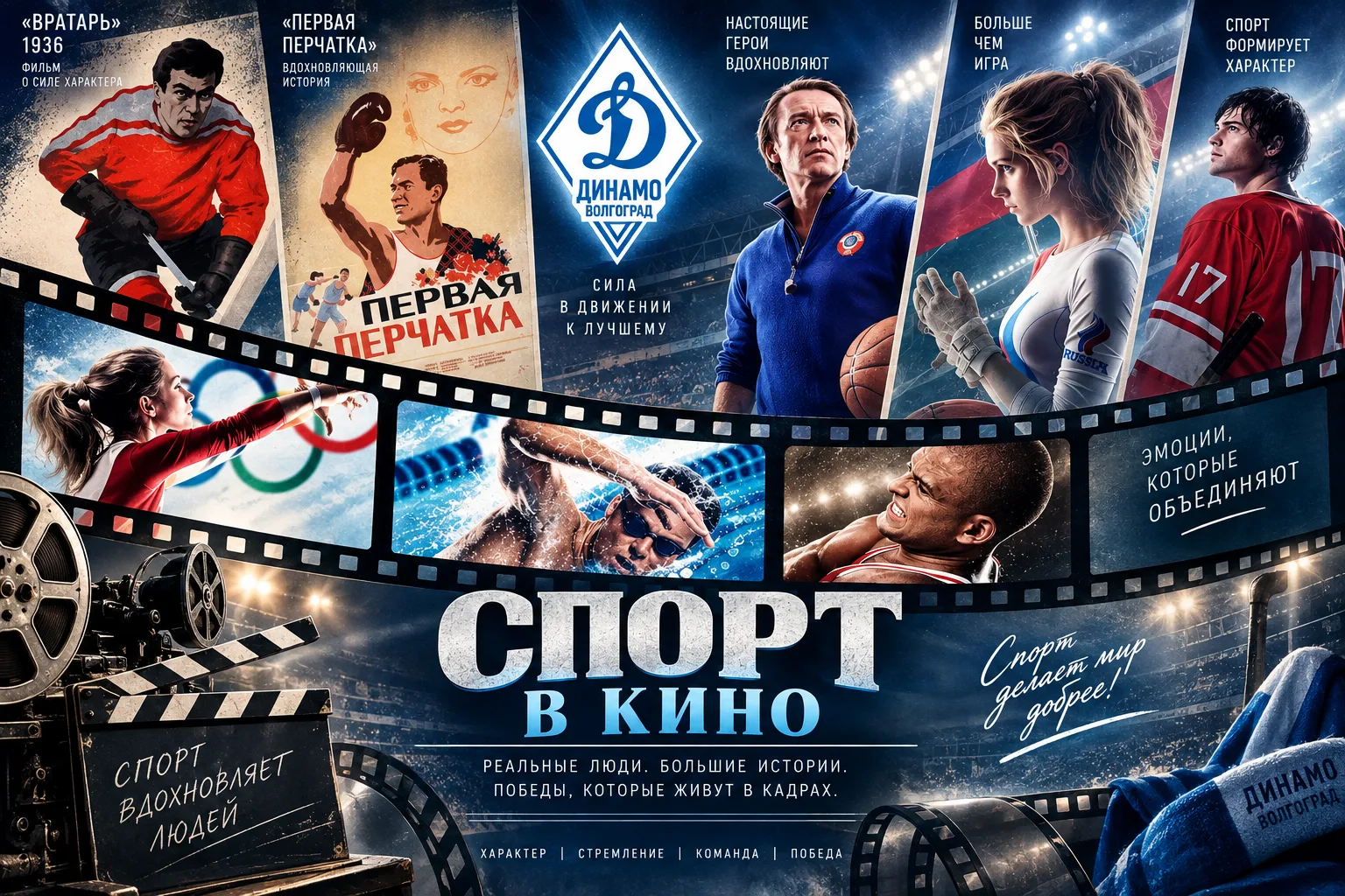 🎬 Спорт на большом экране
