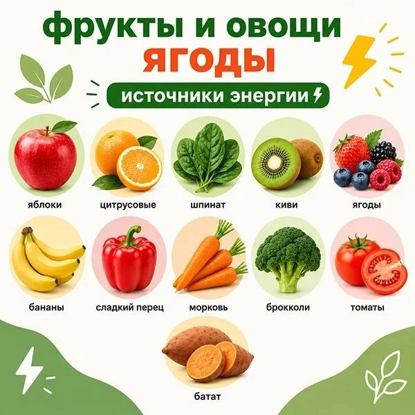 🥕 Микс овощей и фруктов