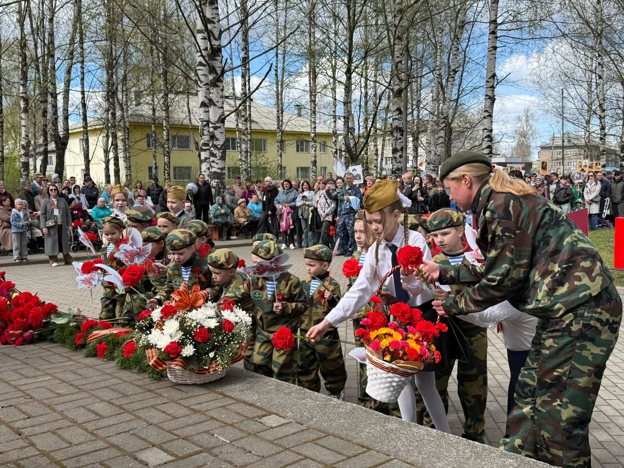 Участие детей в параде🌟
