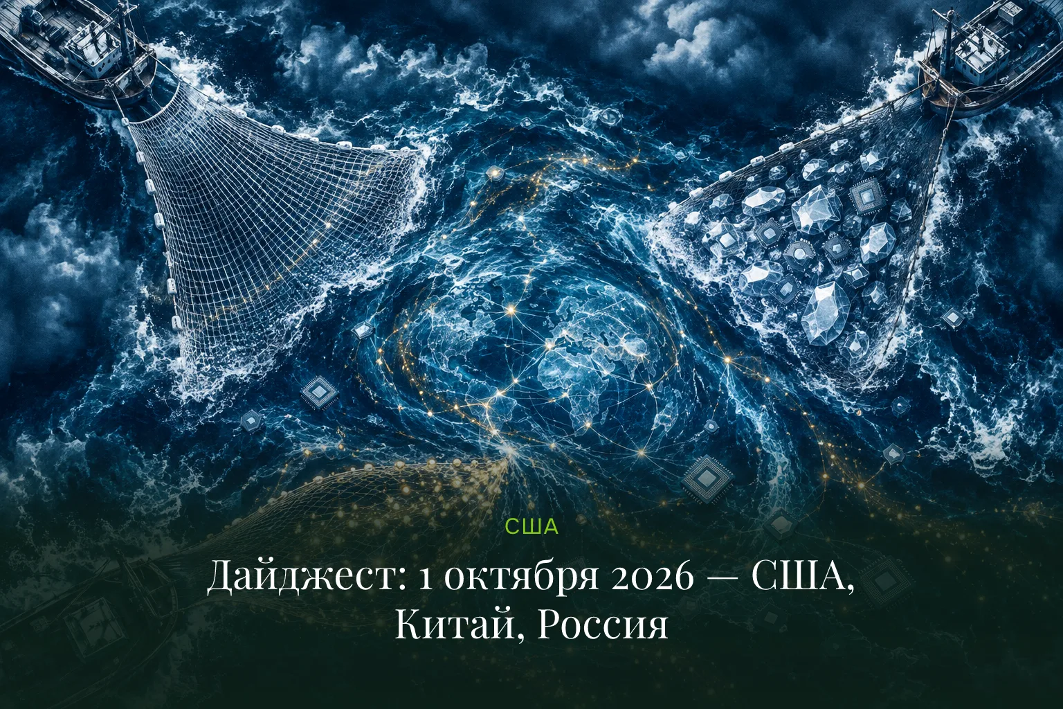 Дайджест: 1 октября 2026 — США, Китай, Россия