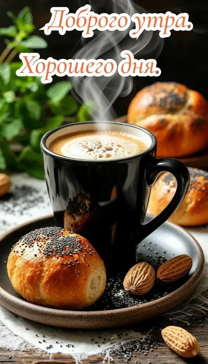 Доброе утро, друзья! Замечательного дня всем! 🤗