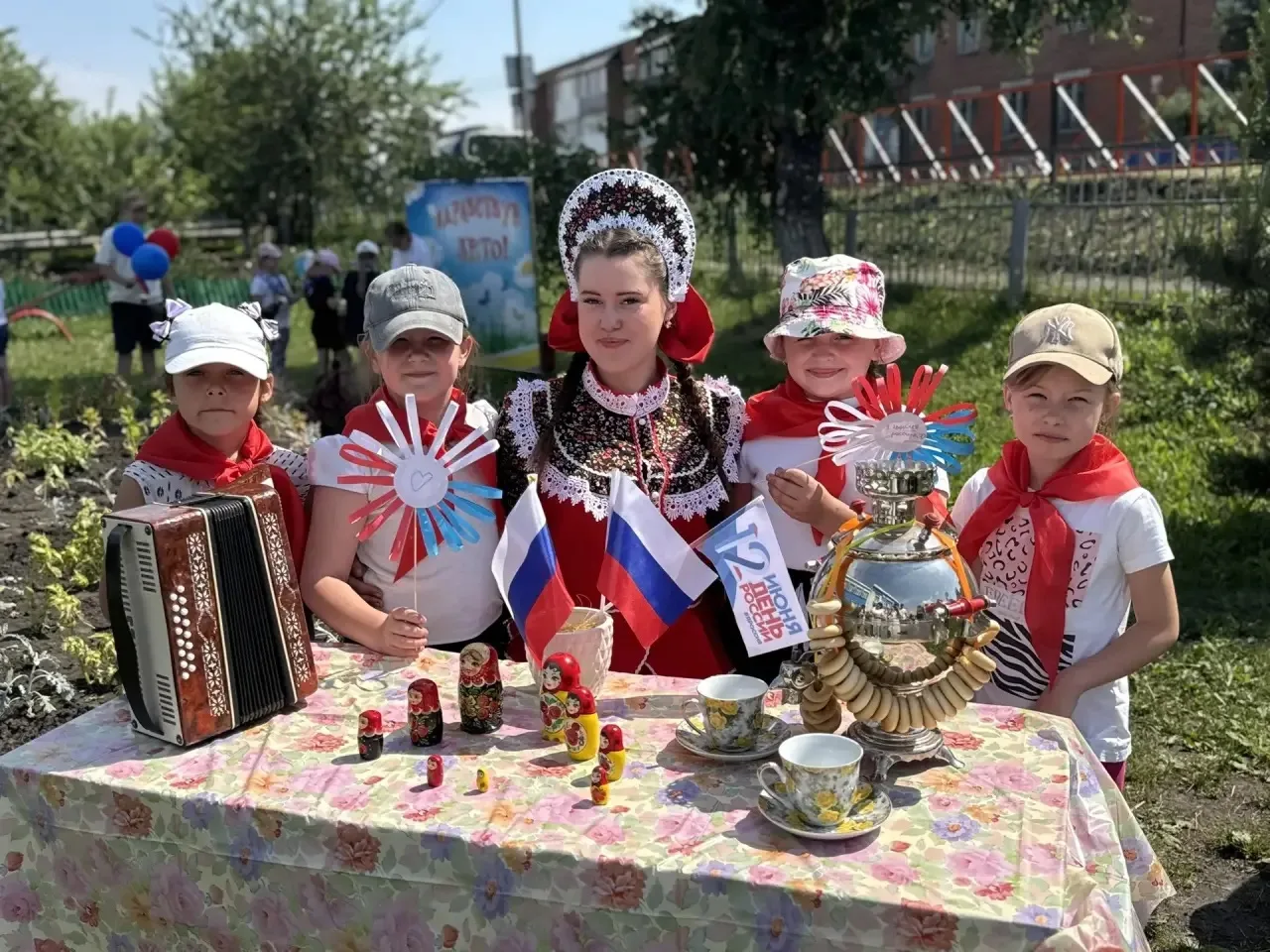 🇷🇺 «Все мы Россия»: как школьный лагерь встретил День России